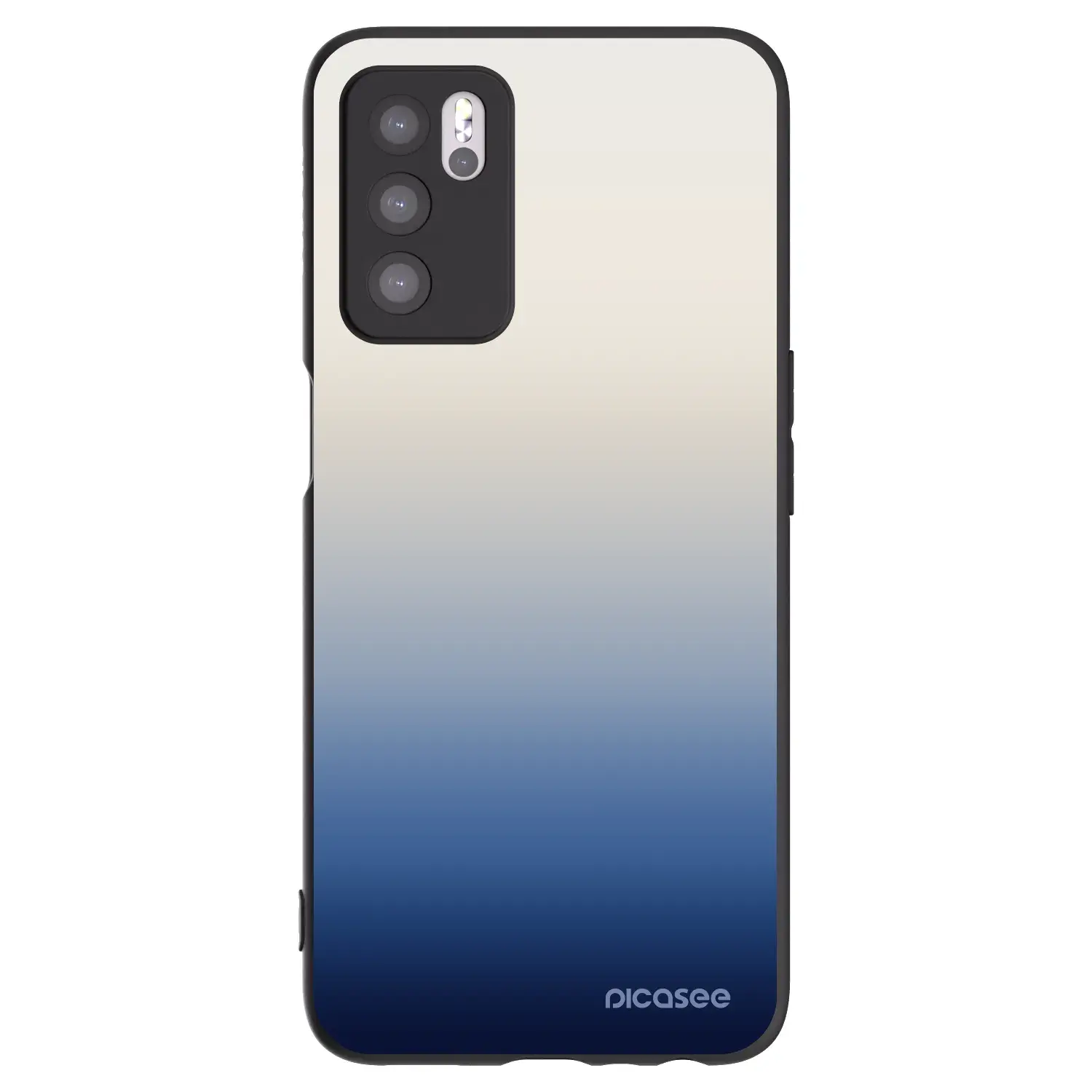 Silikonový černý obal pro OPPO A16 - Gravity Fade