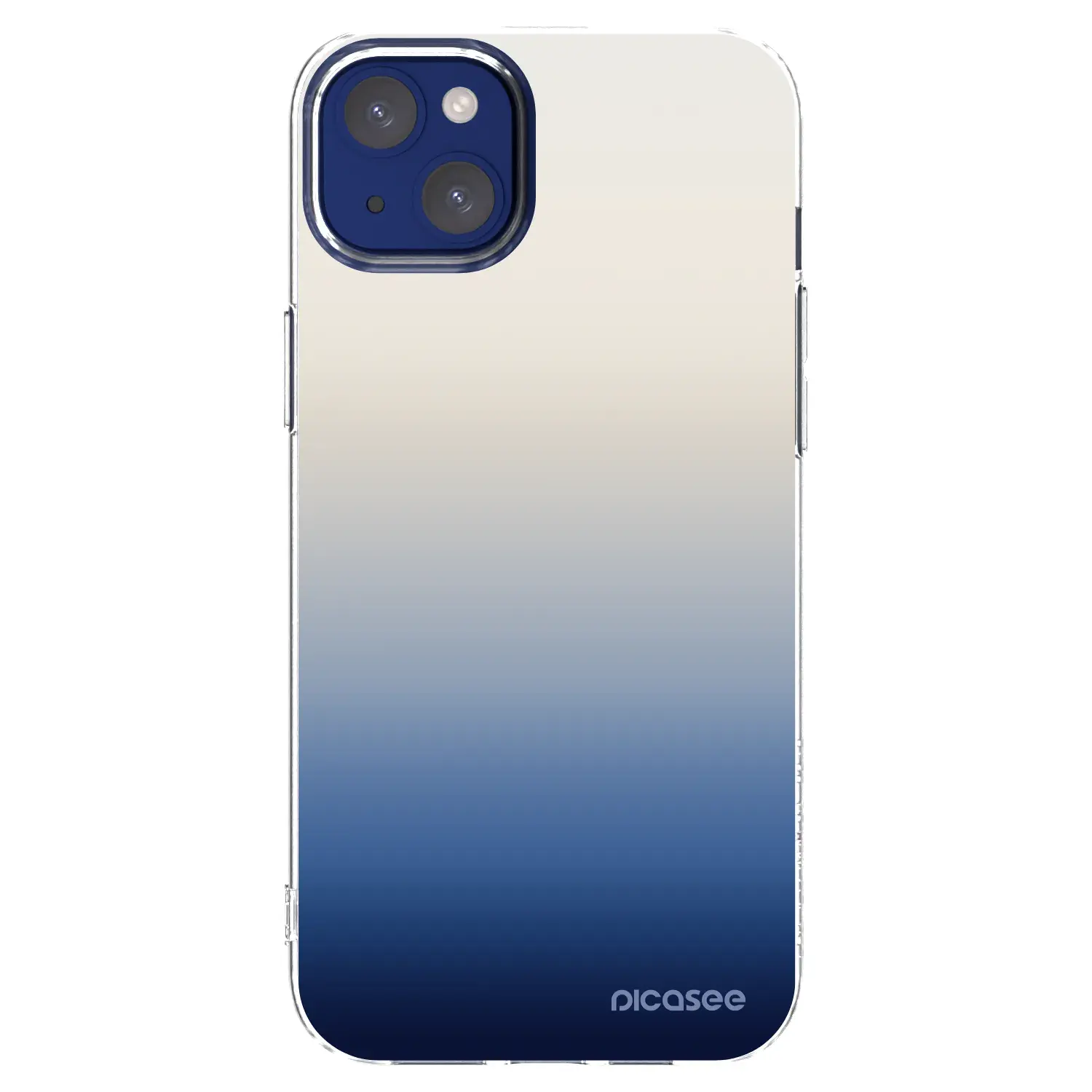 Silikonový průhledný obal pro Apple iPhone 14 Plus - Gravity Fade