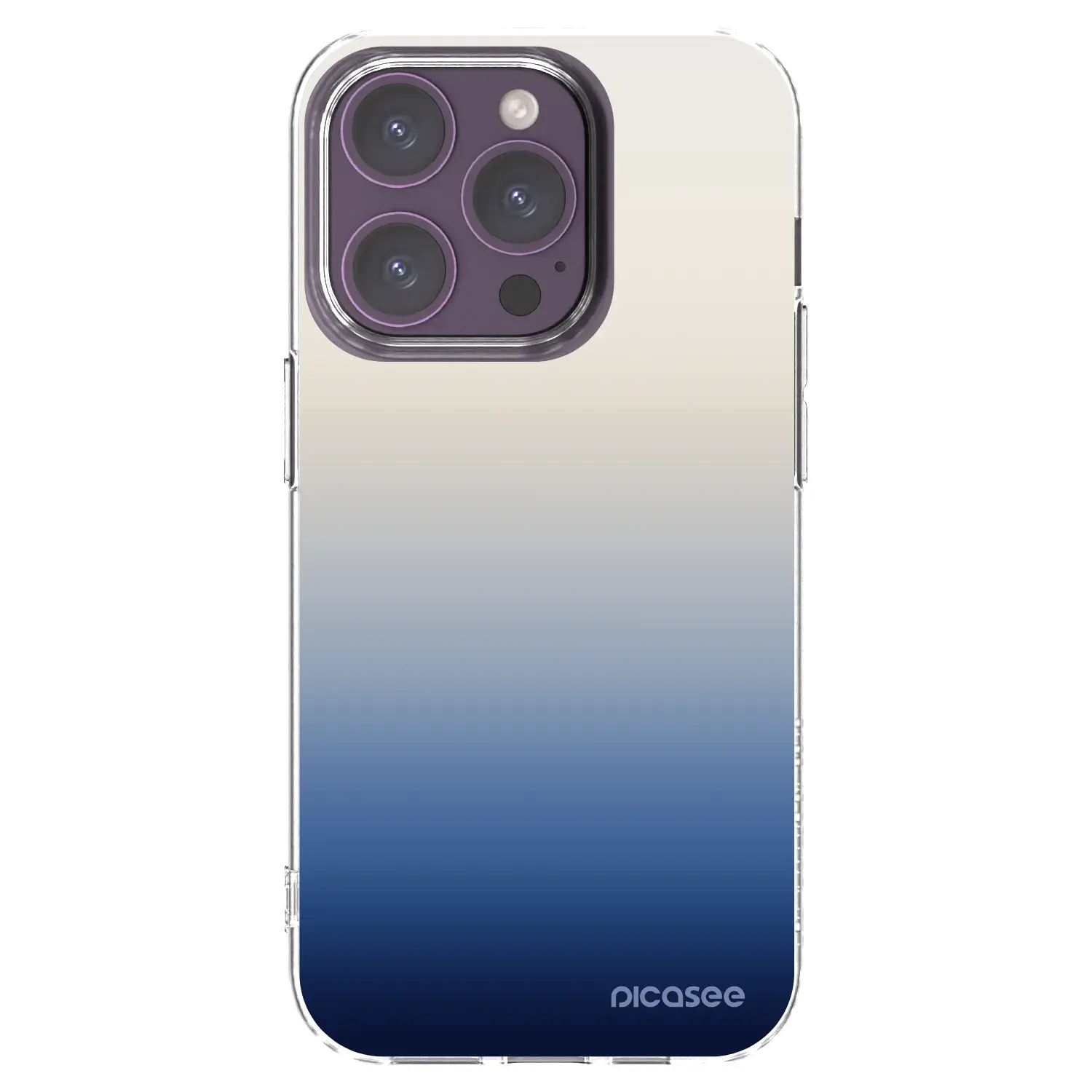 Silikonový průhledný obal pro Apple iPhone 14 Pro - Gravity Fade