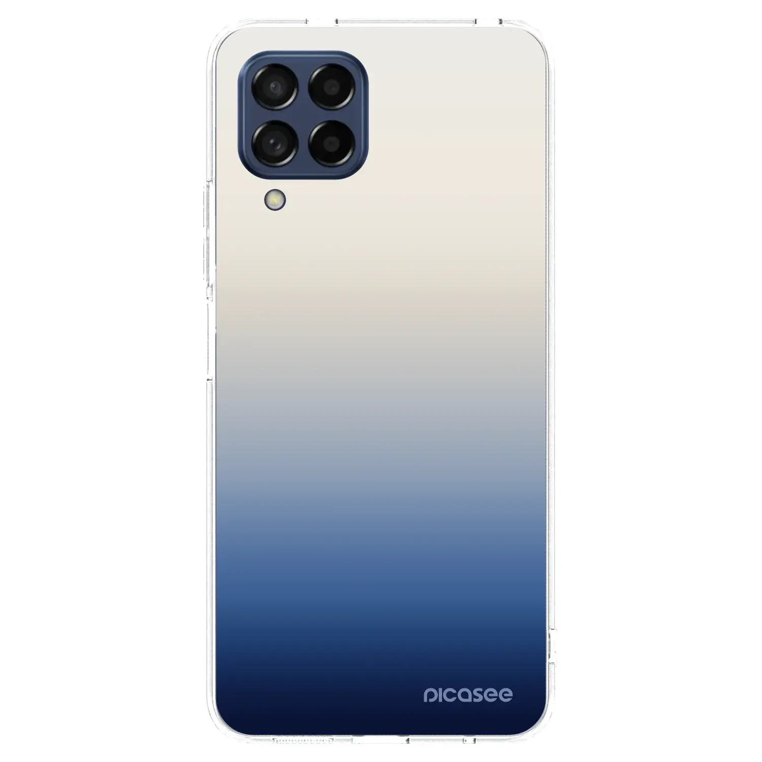 Silikonový průhledný obal pro Samsung Galaxy M53 5G - Gravity Fade