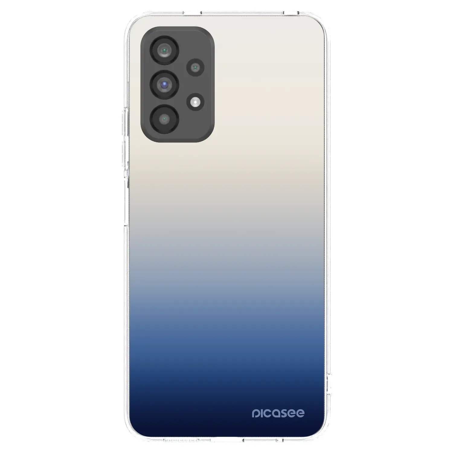 Silikonový průhledný obal pro Samsung Galaxy A73 5G - Gravity Fade