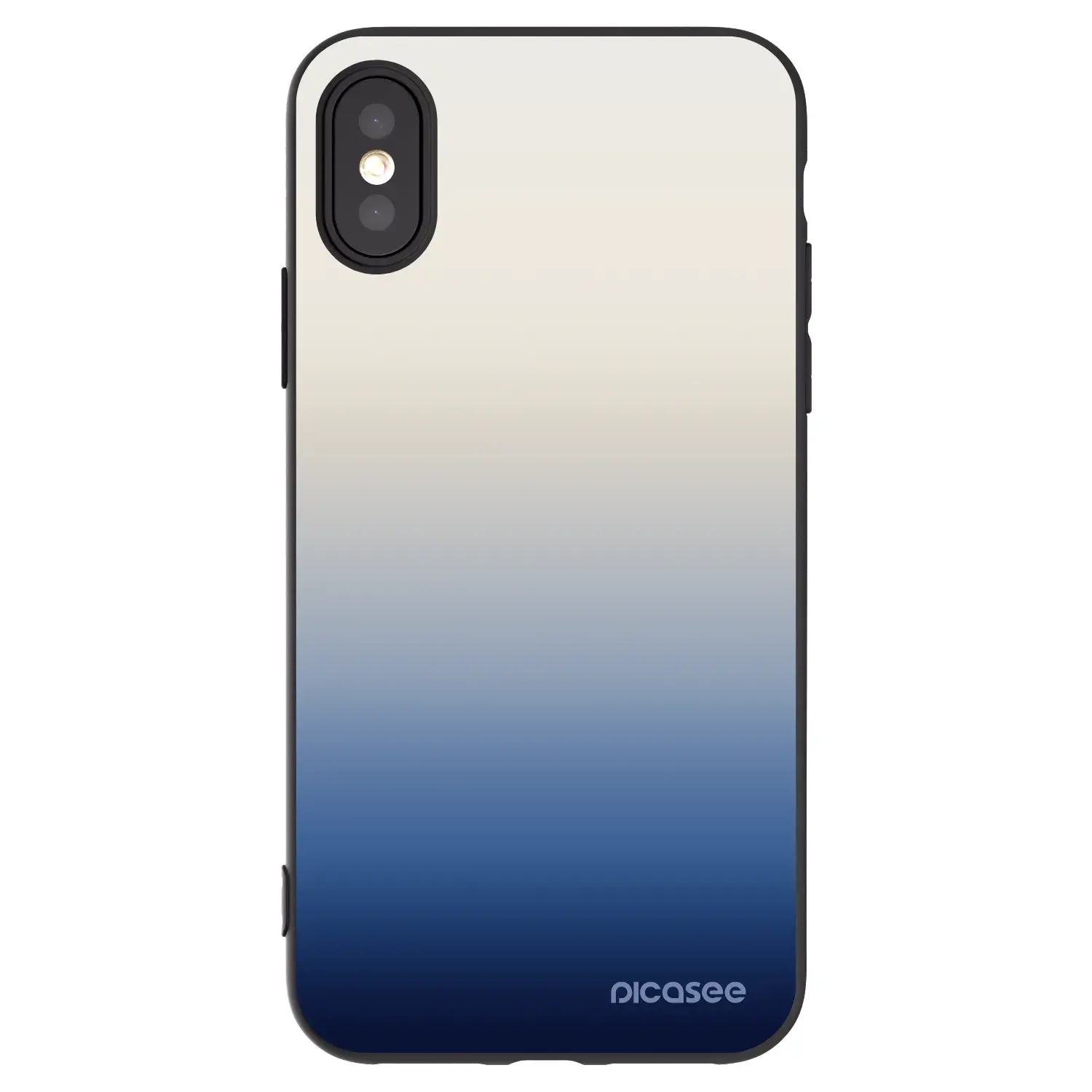 Silikonový černý obal pro Apple iPhone X/XS - Gravity Fade