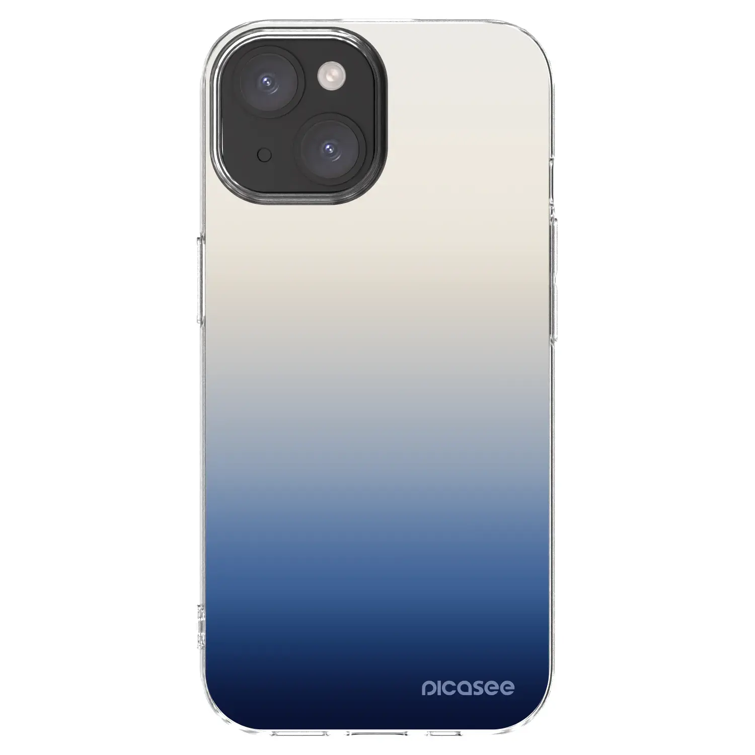 Silikonový průhledný obal pro Apple iPhone 15 - Gravity Fade