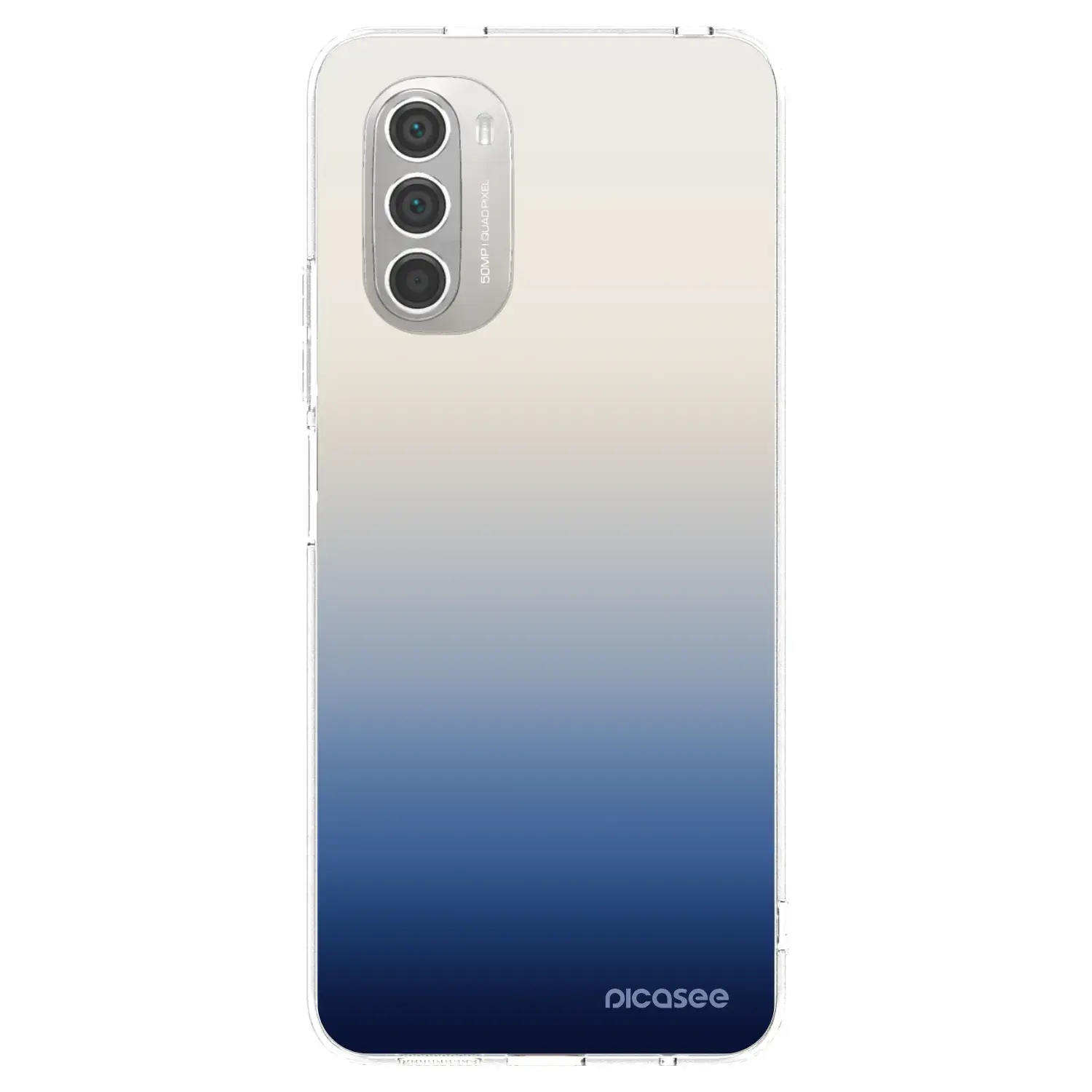 Silikonový průhledný obal pro Motorola Moto G51 - Gravity Fade