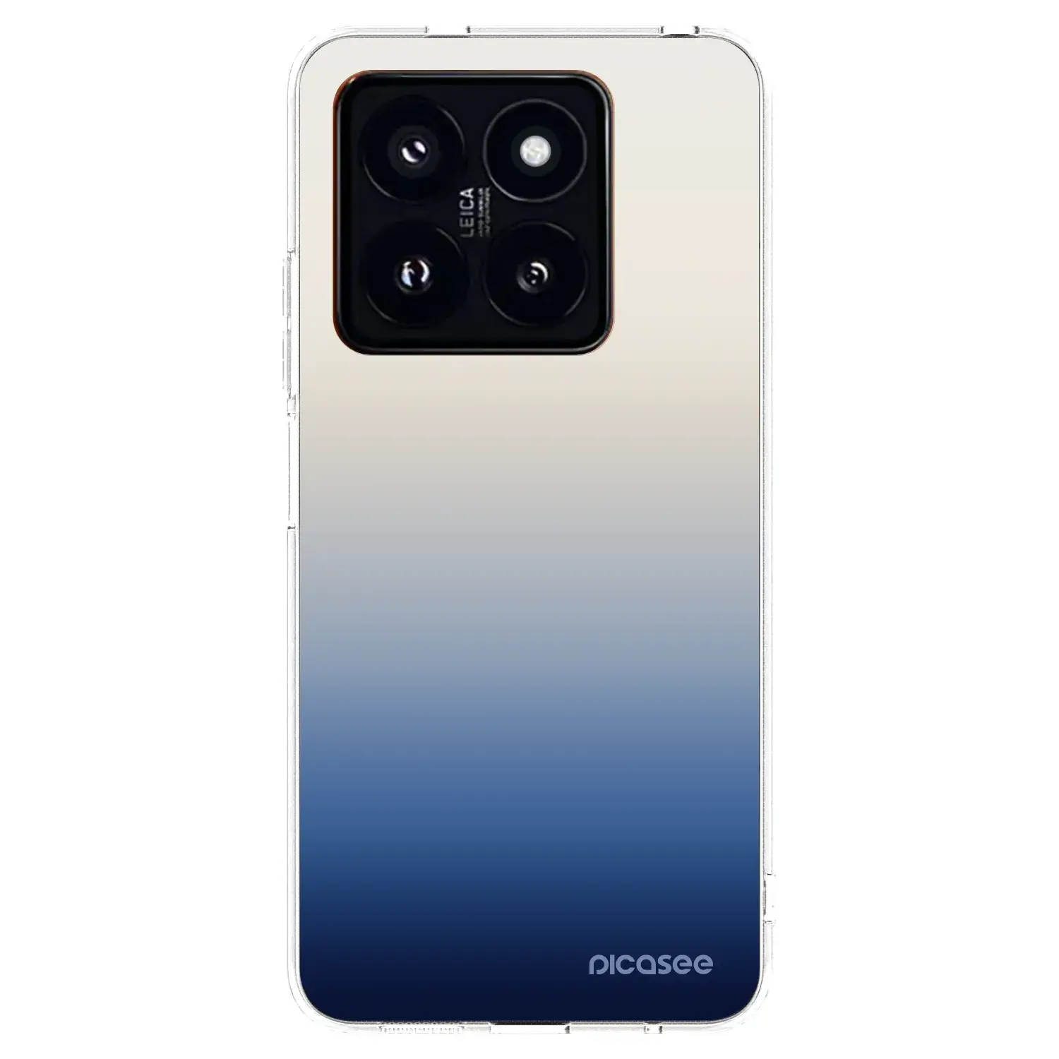 Silikonový průhledný obal pro Xiaomi 14 Pro - Gravity Fade