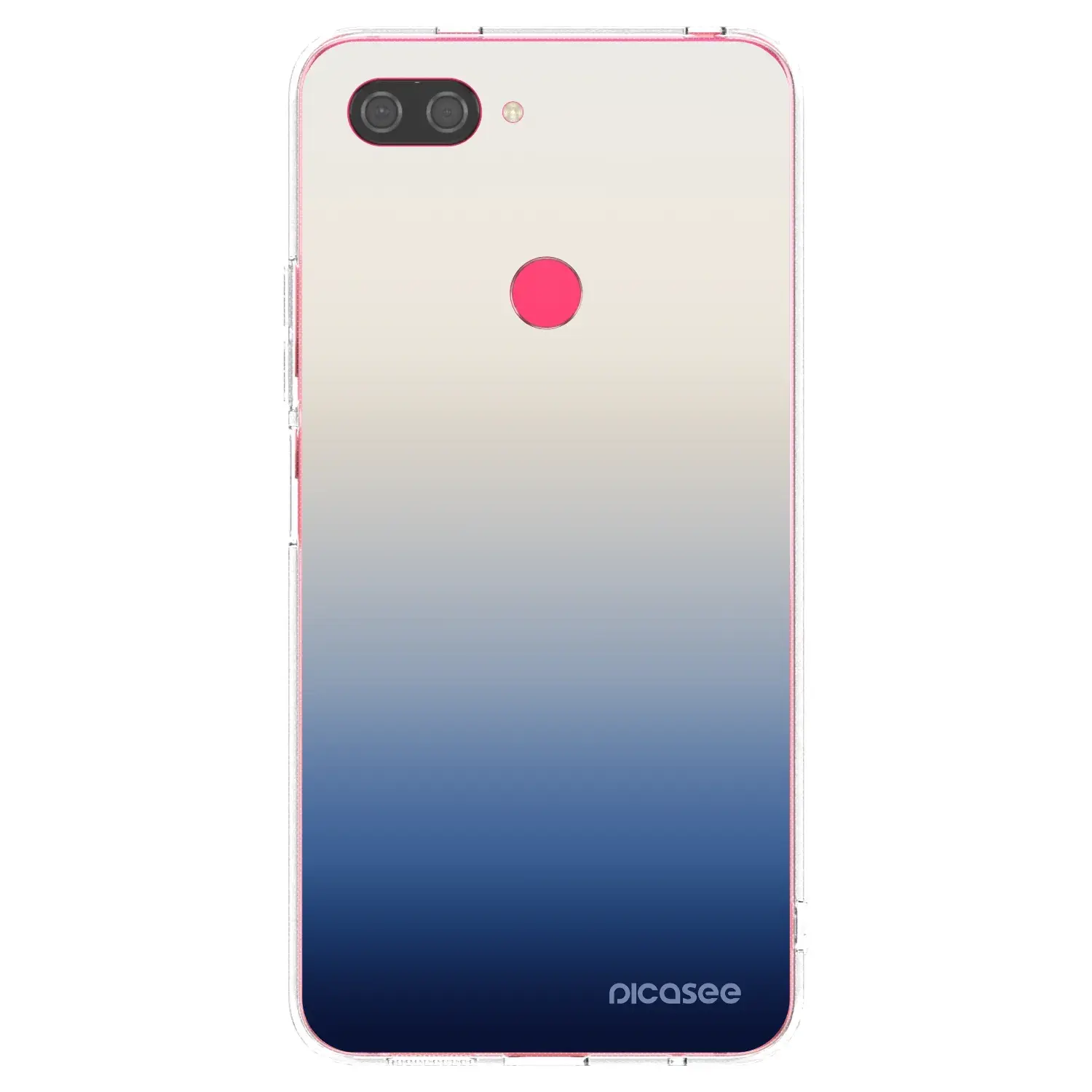 Silikonový průhledný obal pro Xiaomi Mi 8 Lite - Gravity Fade