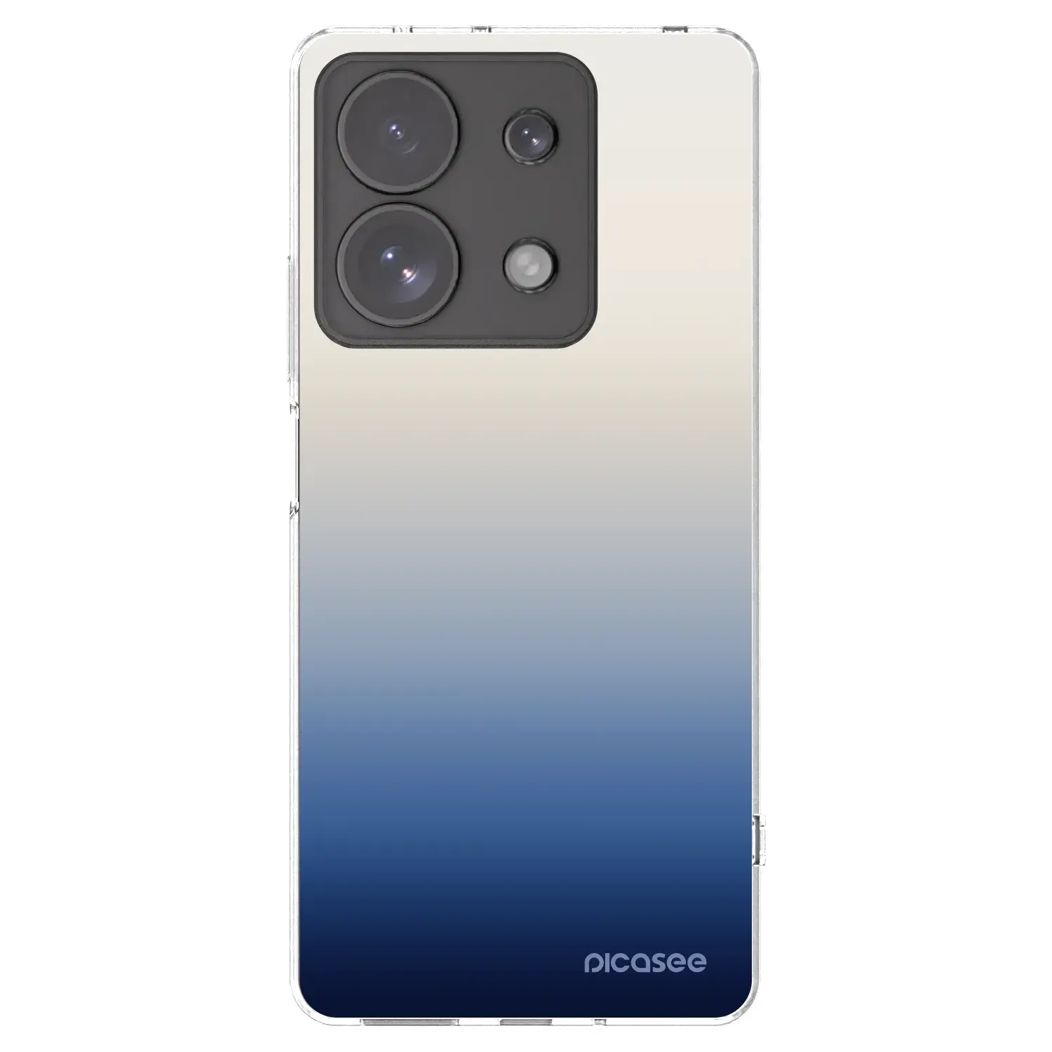 Silikonový průhledný obal pro Xiaomi Redmi Note 13 Pro 4G - Gravity Fade
