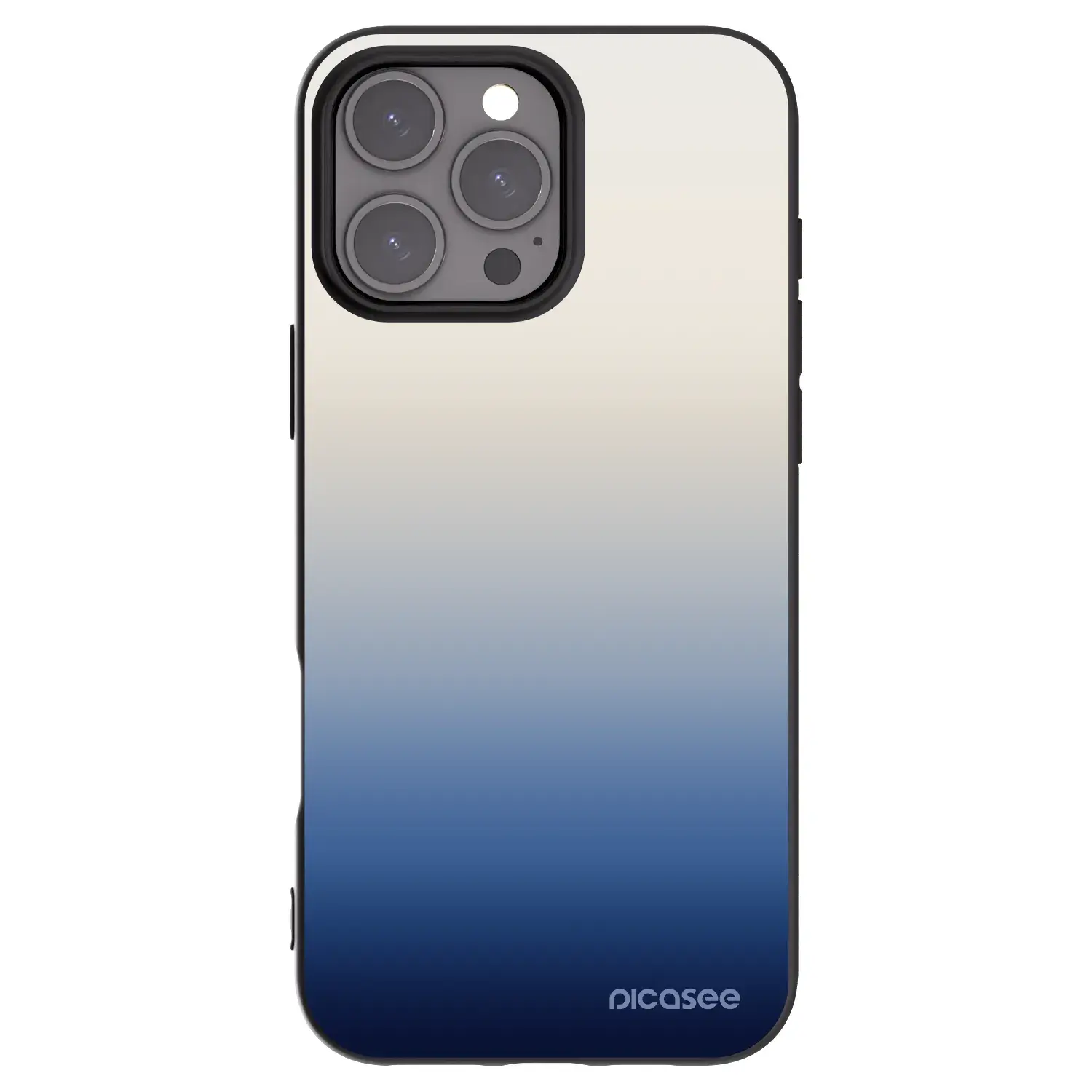 Silikonový černý obal pro Apple iPhone 16 Pro Max - Gravity Fade