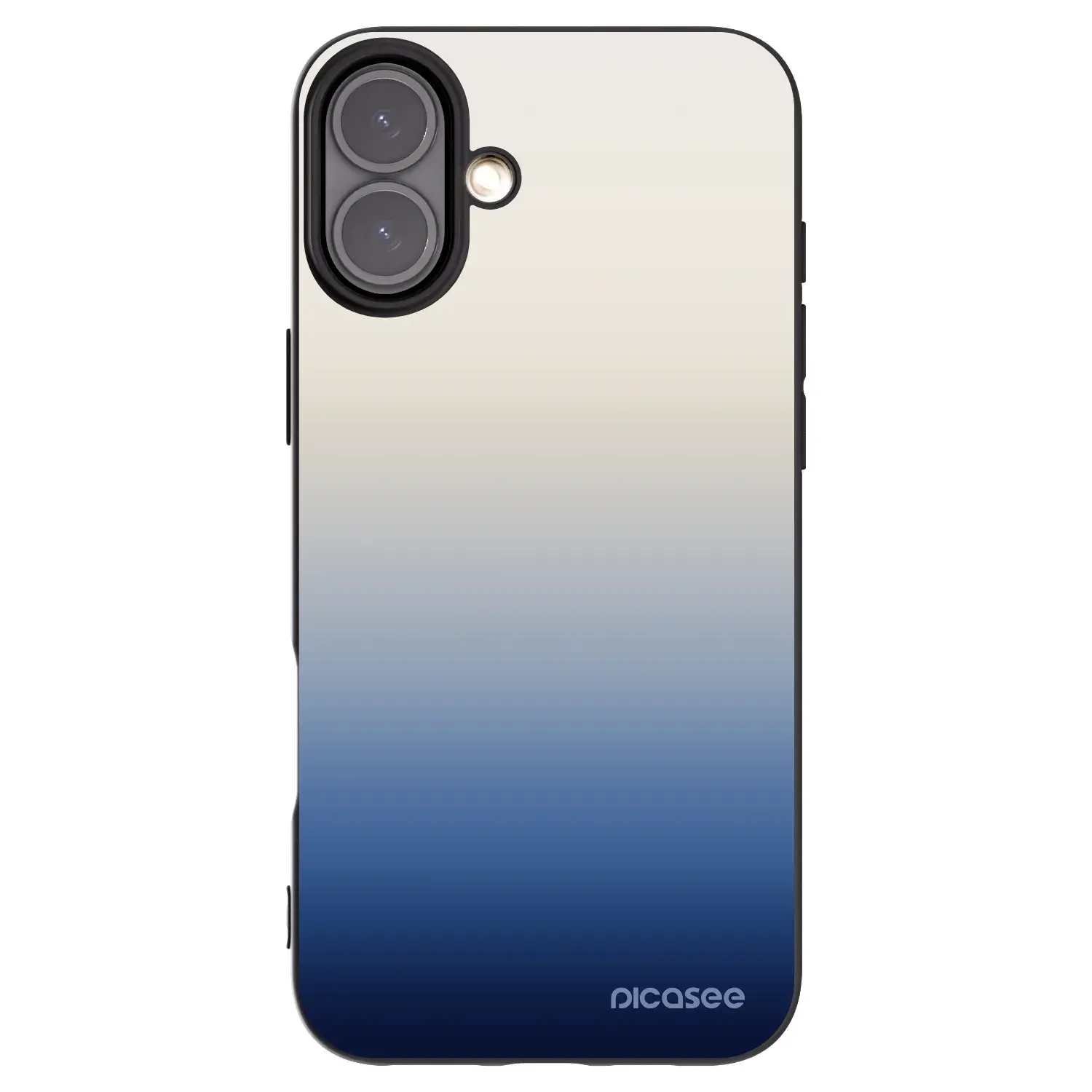 Silikonový černý obal pro Apple iPhone 16 Plus - Gravity Fade