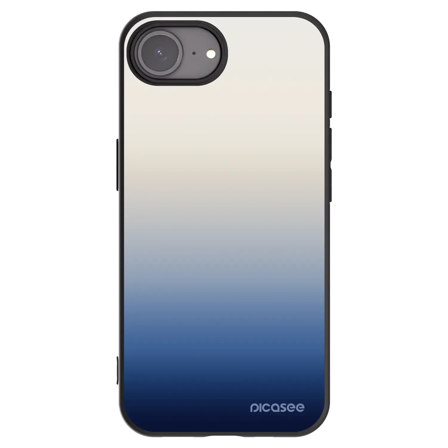 Silikonový černý obal pro Apple iPhone 16e - Gravity Fade