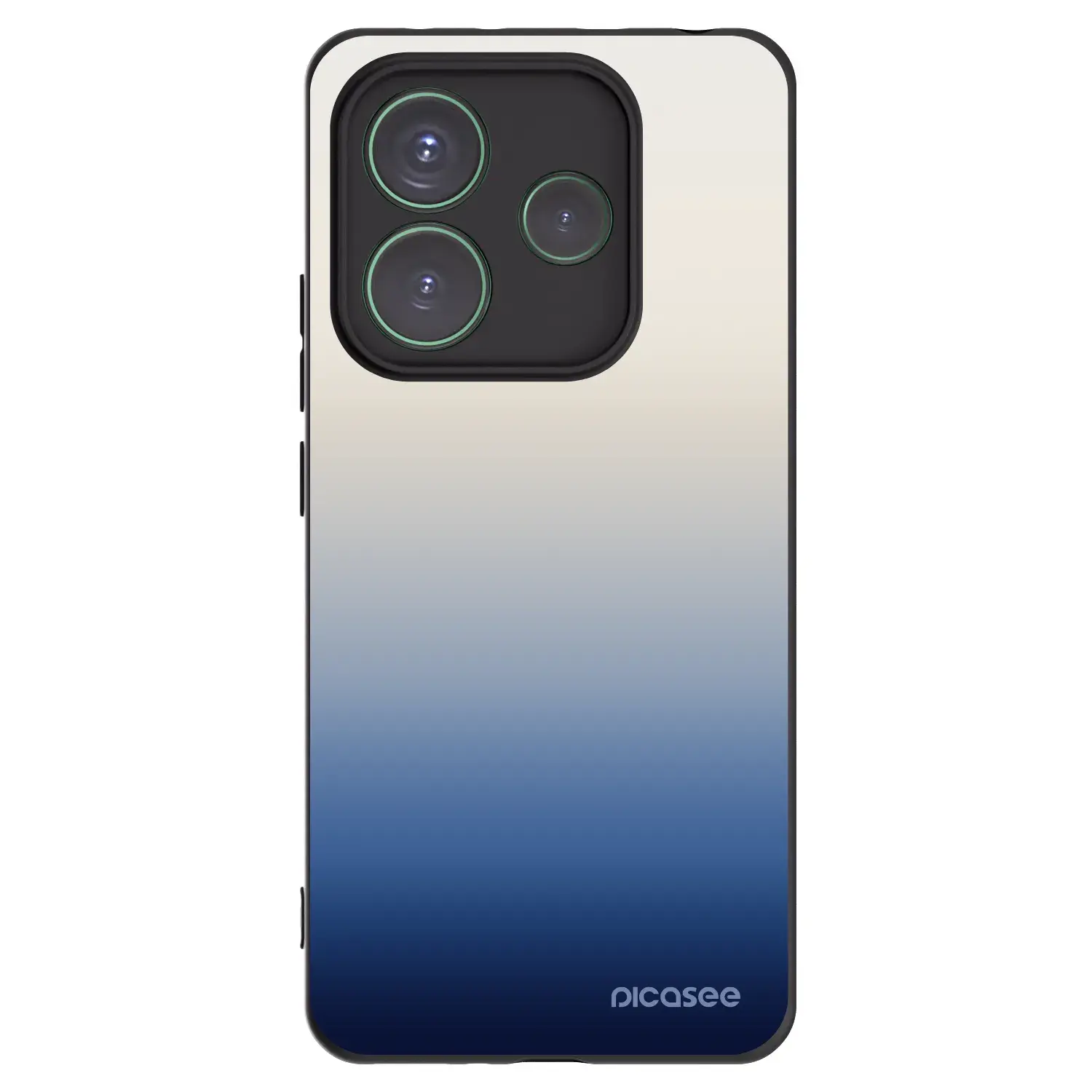 Silikonový černý obal pro Xiaomi Redmi Note 14 5G - Gravity Fade