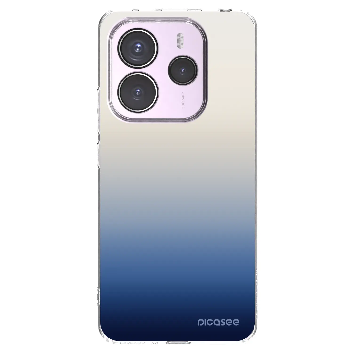 Silikonový průhledný obal pro Xiaomi Redmi Note 14 5G - Gravity Fade