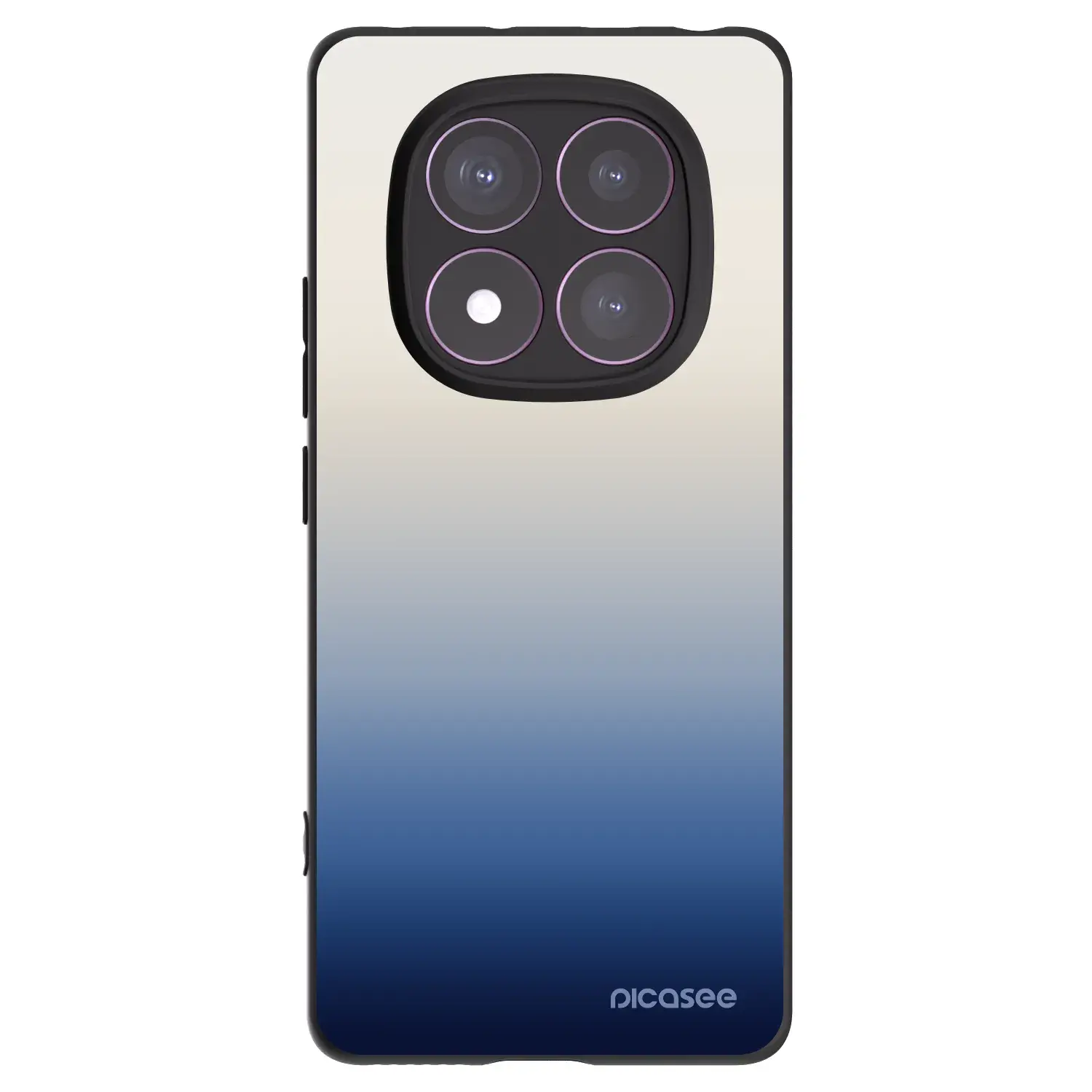 Silikonový černý obal pro Xiaomi Redmi Note 14 Pro 4G - Gravity Fade