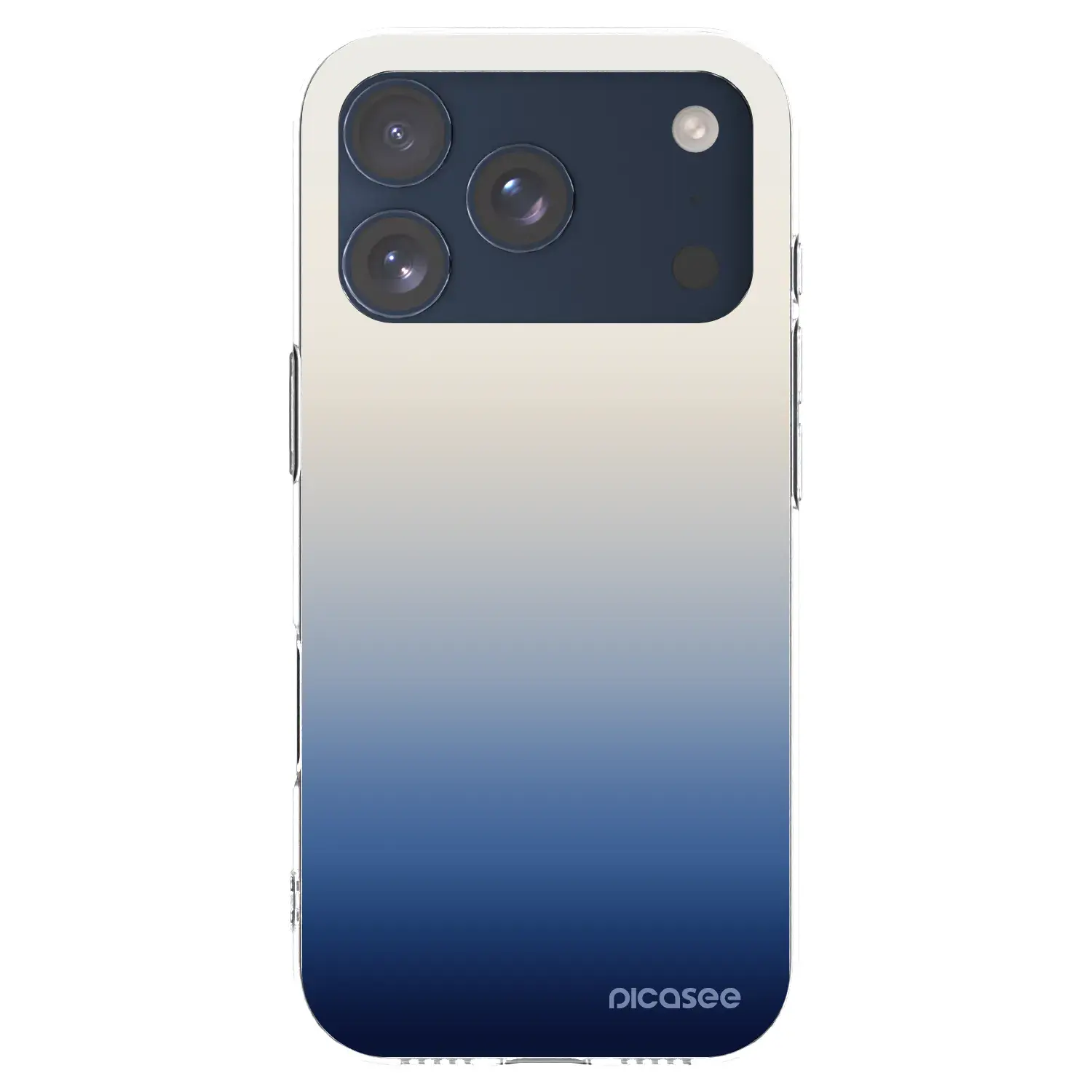 Silikonový průhledný obal pro Apple iPhone 17 Pro - Gravity Fade