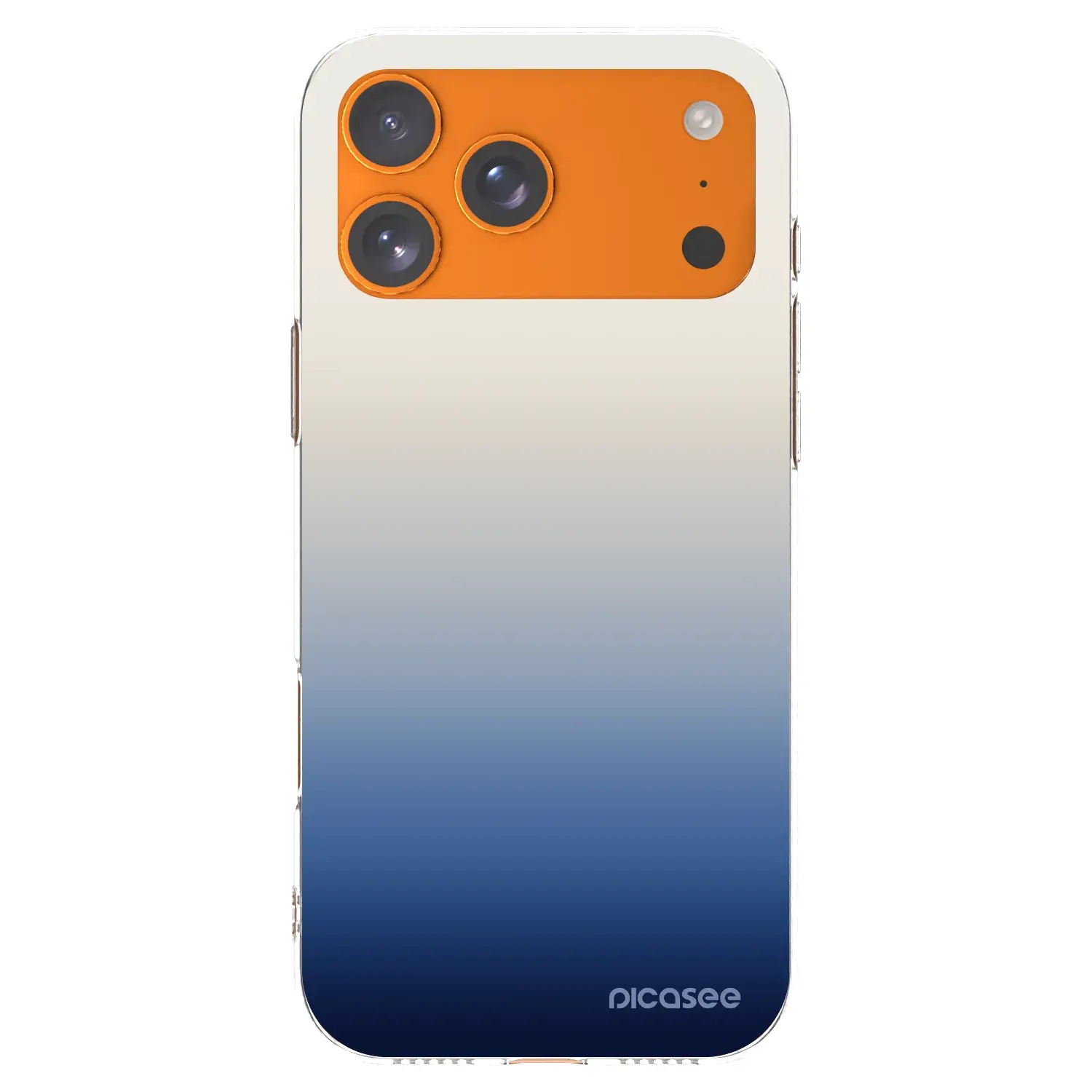 Silikonový průhledný obal pro Apple iPhone 17 Pro Max - Gravity Fade