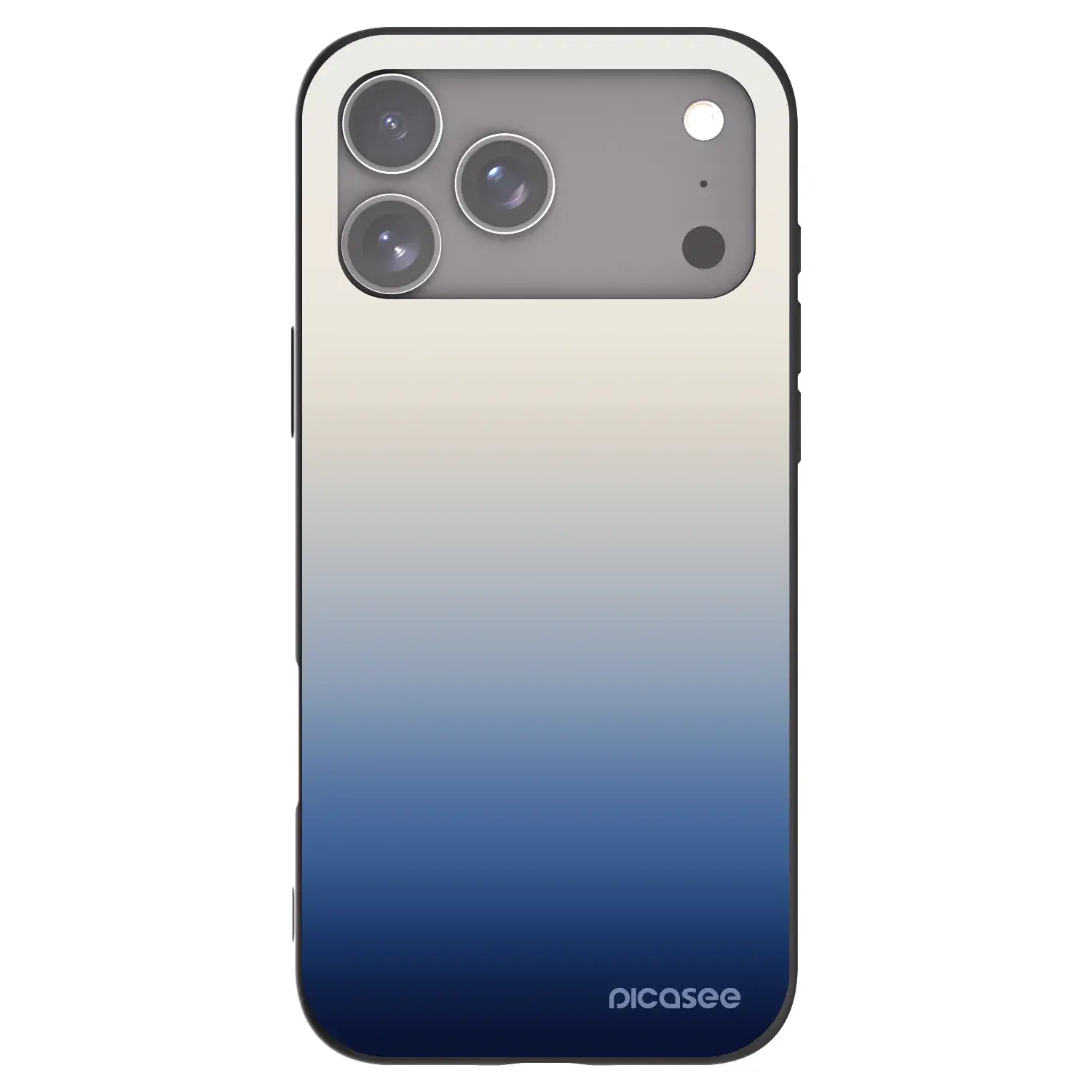 Silikonový černý obal pro Apple iPhone 17 Pro Max - Gravity Fade
