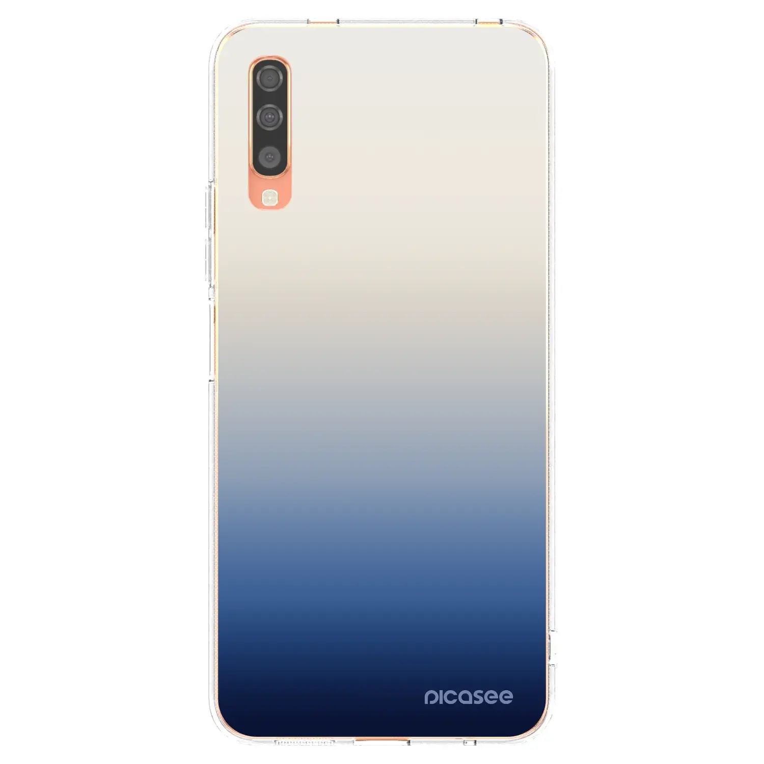 Silikonový průhledný obal pro Samsung Galaxy A70 A705F - Gravity Fade
