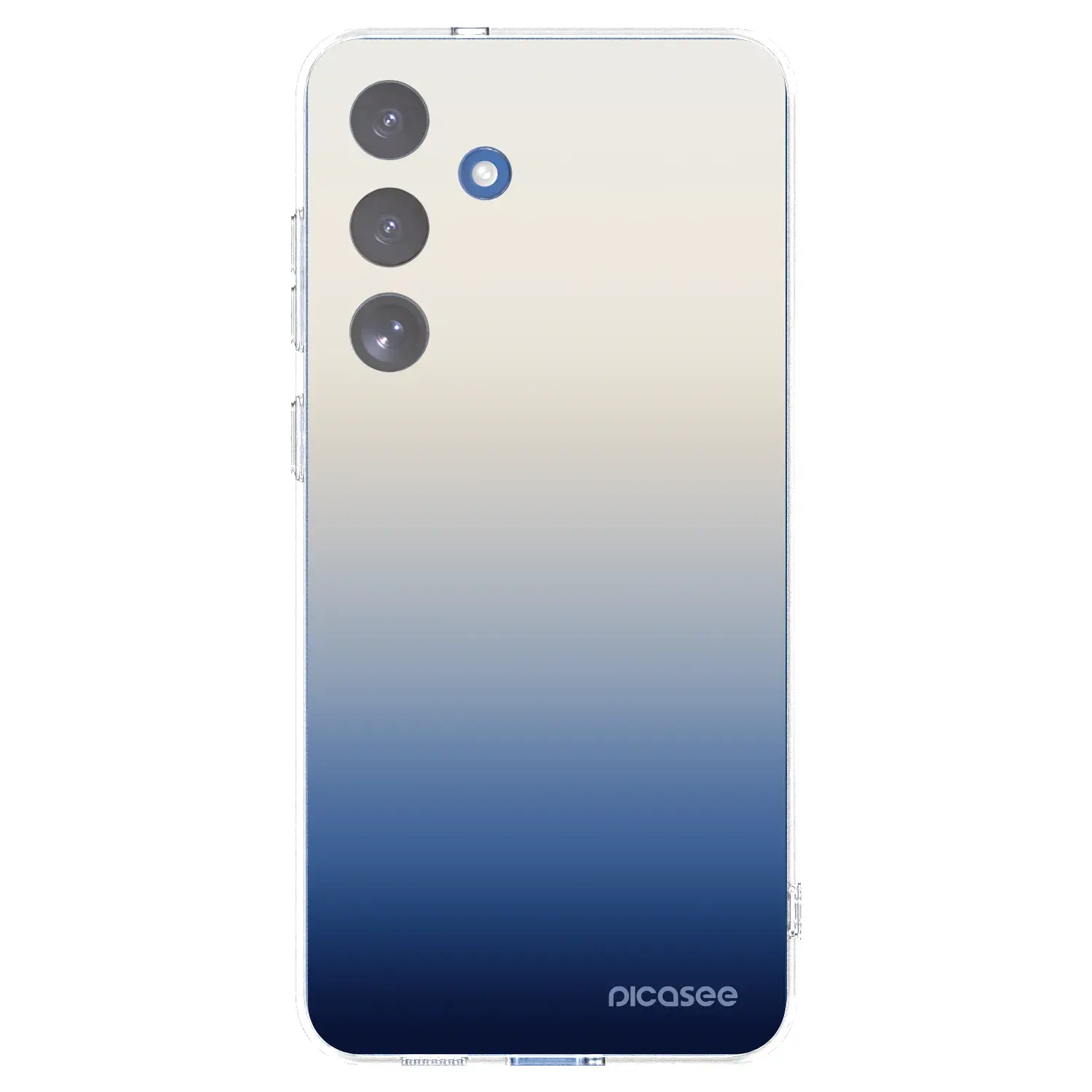 Silikonový průhledný obal pro Samsung Galaxy S25 FE 5G - Gravity Fade