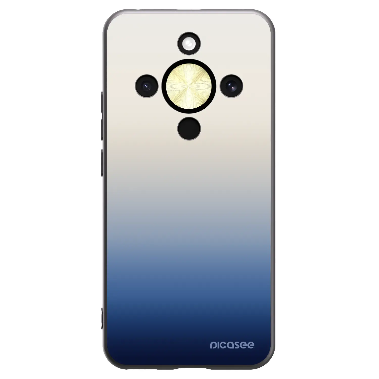 Silikonový černý obal pro Honor Magic8 Lite 5G - Gravity Fade