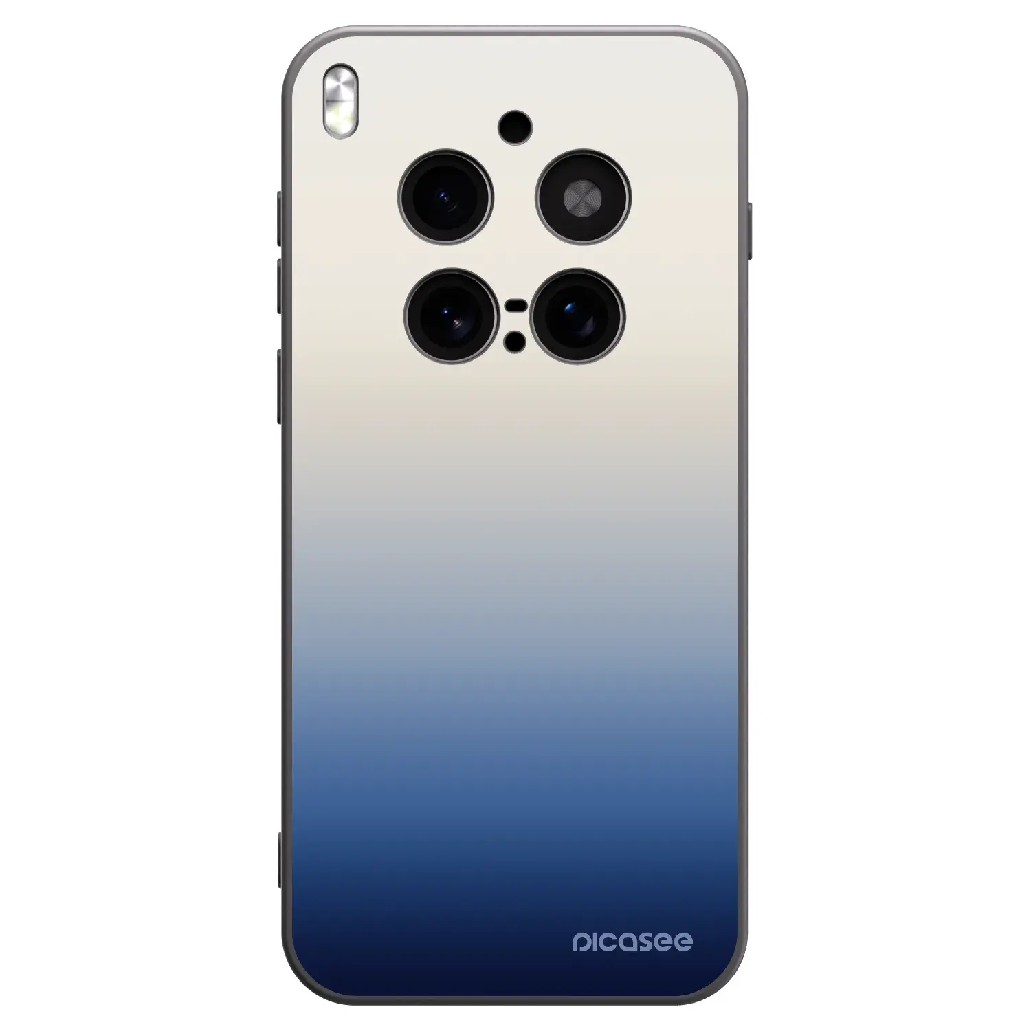 Silikonový černý obal pro Vivo X300 Pro - Gravity Fade