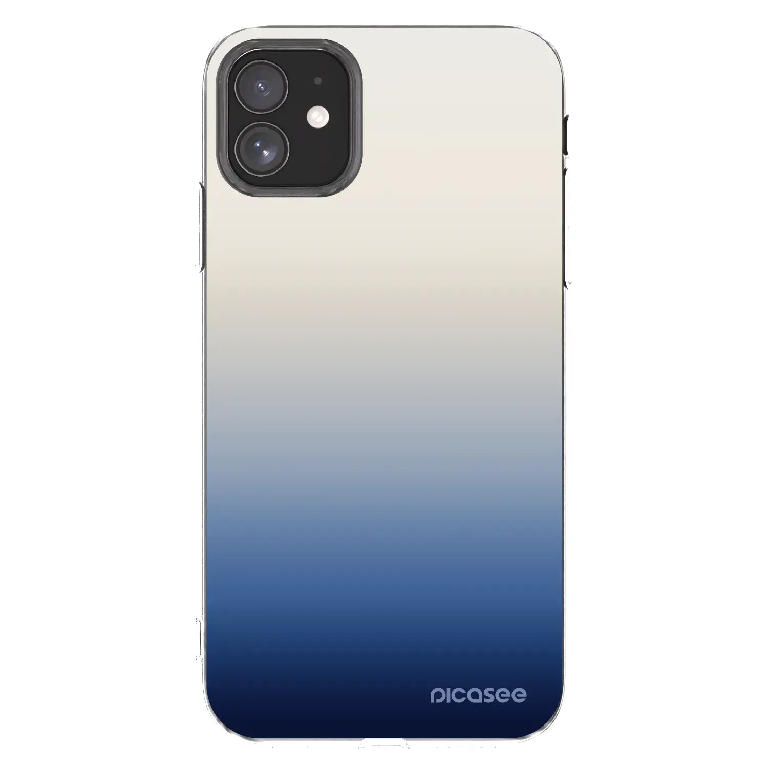 Silikonový průhledný obal pro Apple iPhone 11 - Gravity Fade