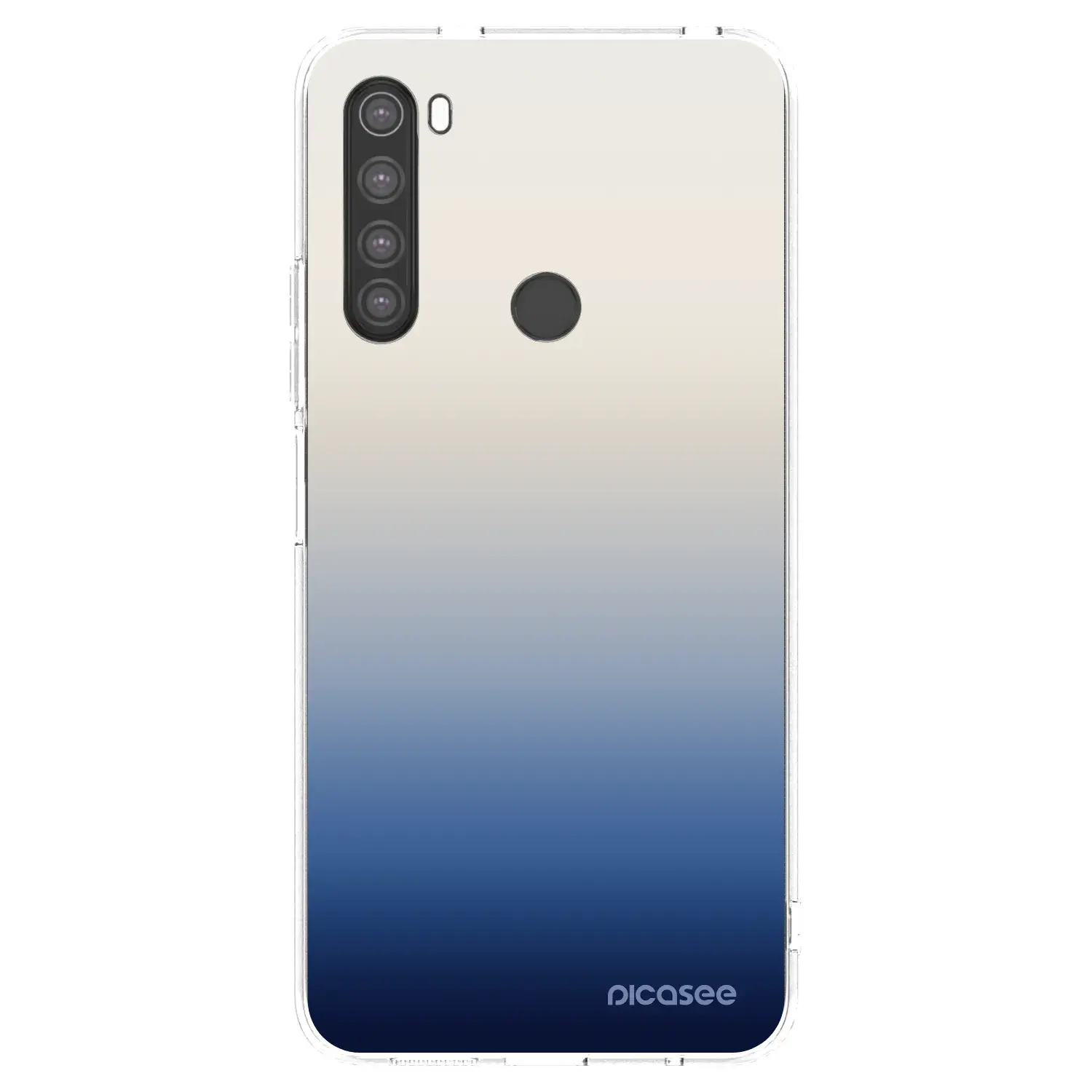 Silikonový průhledný obal pro Xiaomi Redmi Note 8 - Gravity Fade