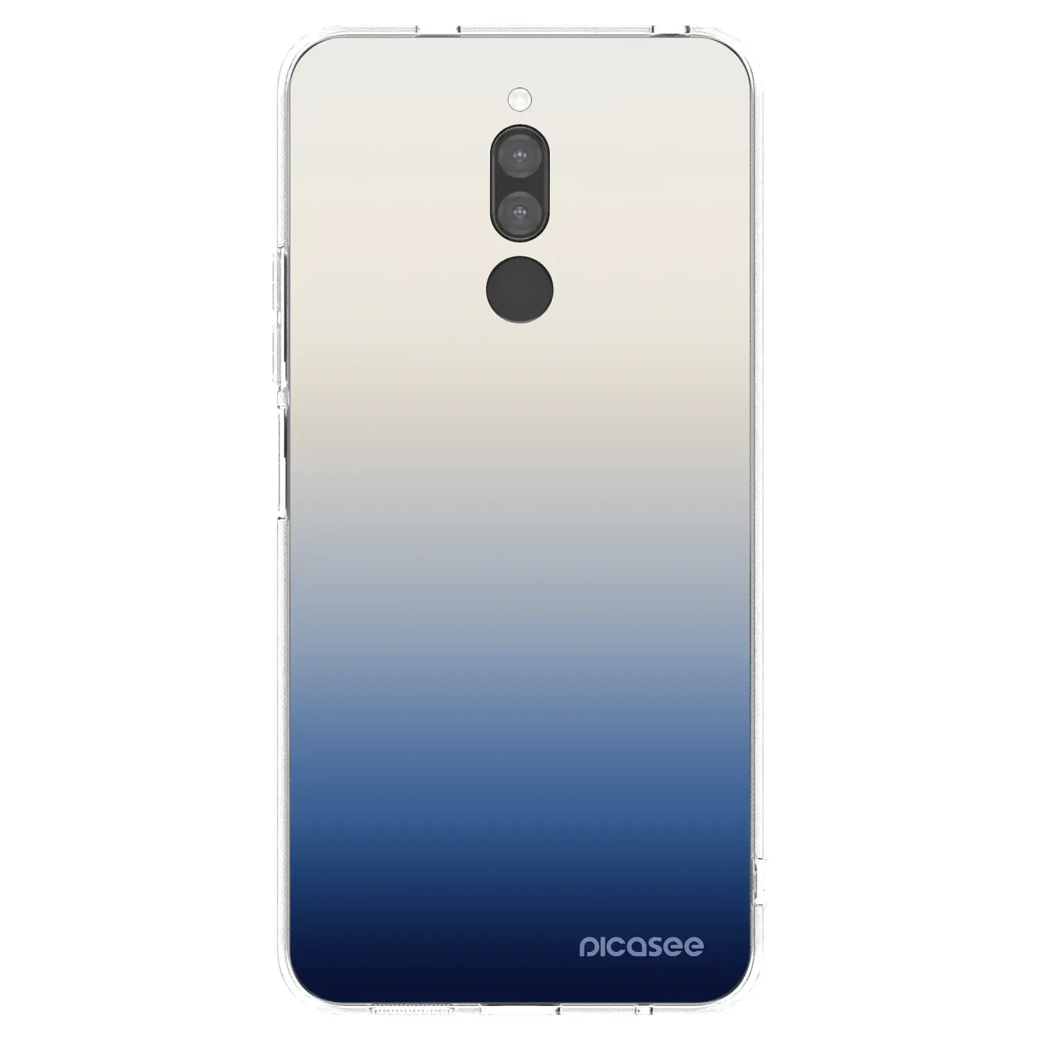 Silikonový průhledný obal pro Xiaomi Redmi 8 - Gravity Fade