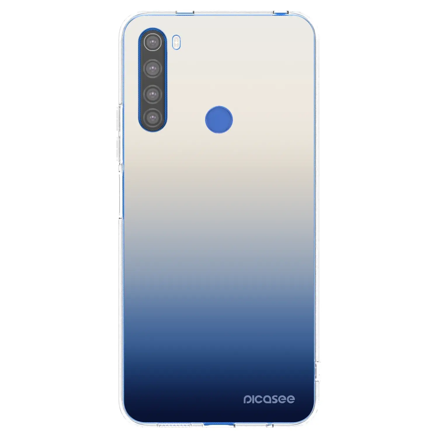 Silikonový průhledný obal pro Xiaomi Redmi Note 8T - Gravity Fade