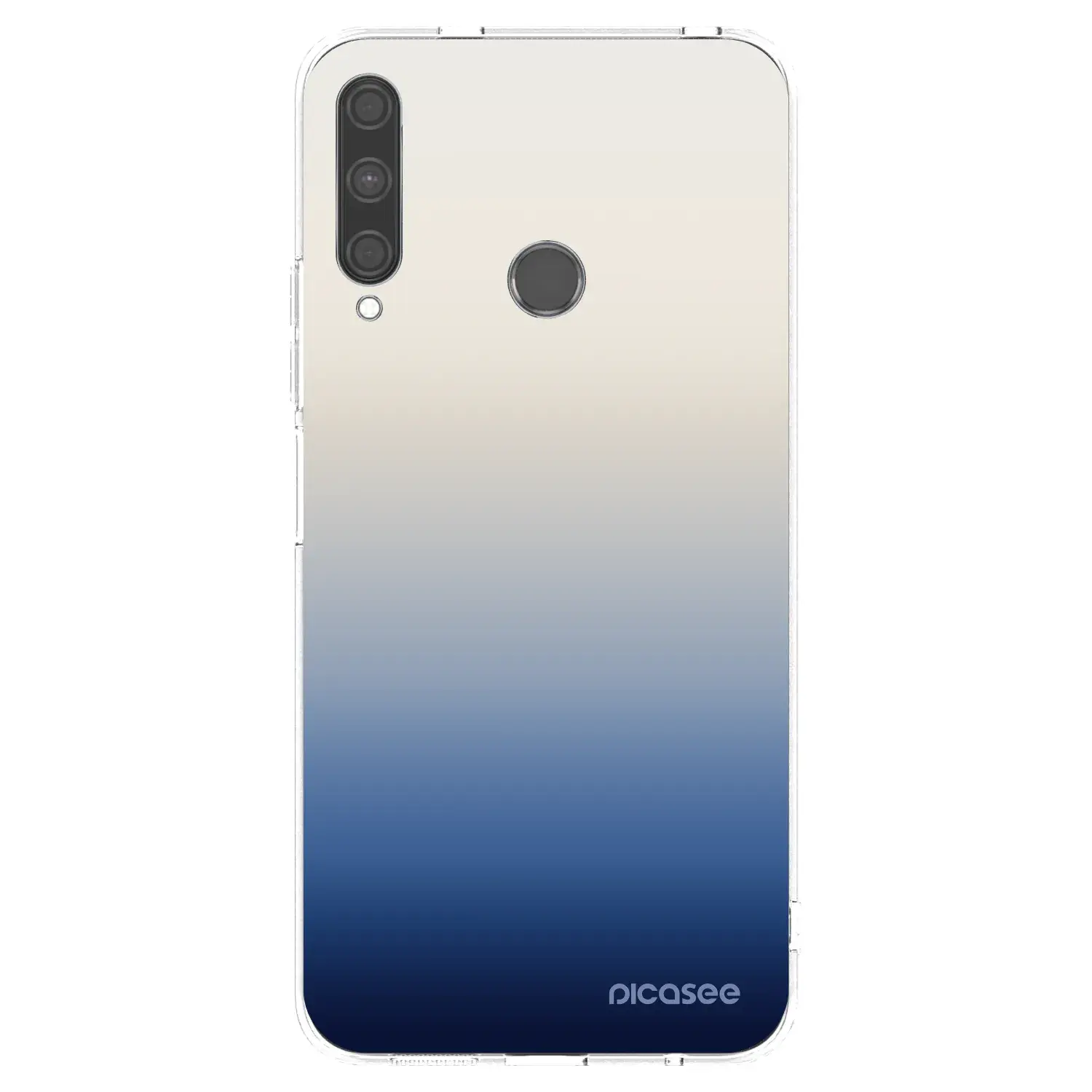 Silikonový průhledný obal pro Huawei P40 Lite E - Gravity Fade