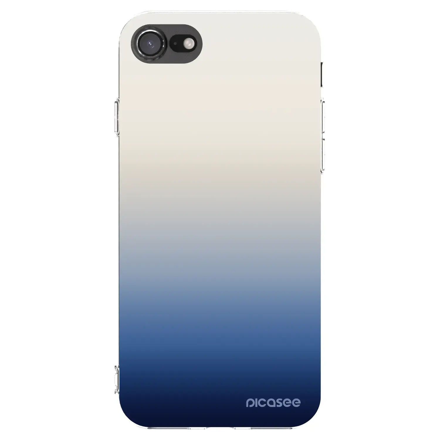 Silikonový průhledný obal pro Apple iPhone SE 2020 - Gravity Fade