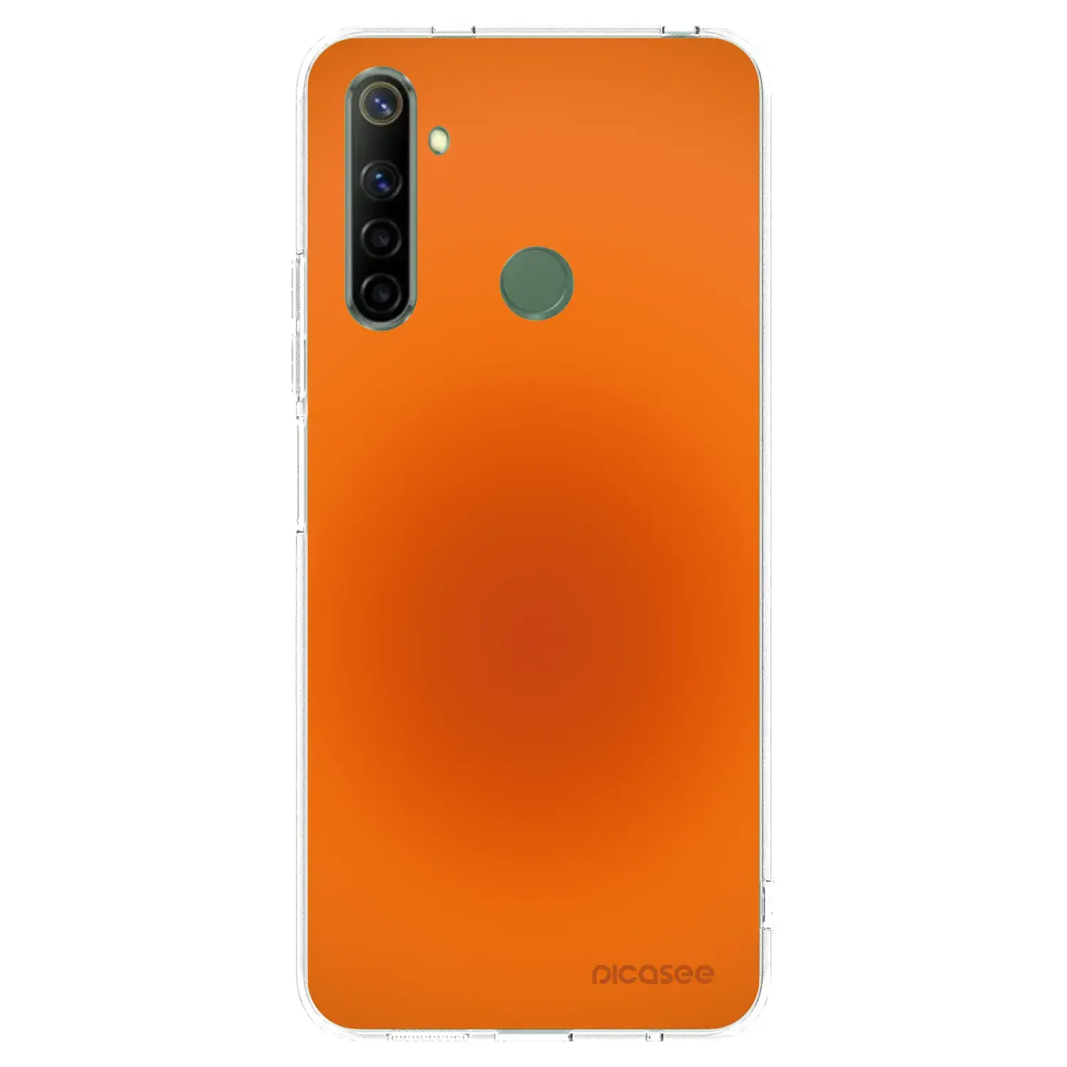 Silikonový průhledný obal pro Realme 6i - Heat Core