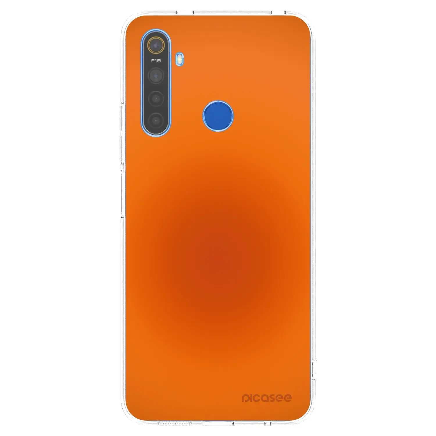 Silikonový průhledný obal pro Realme 5 - Heat Core