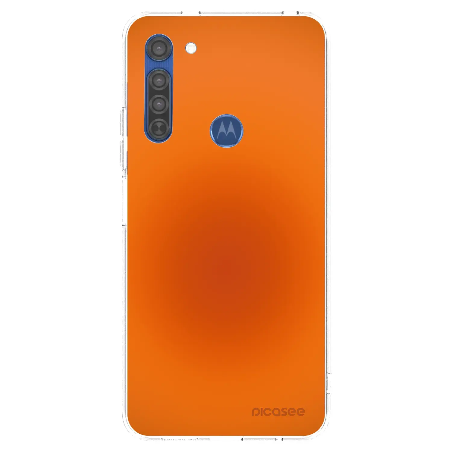 Silikonový průhledný obal pro Motorola Moto G8 - Heat Core