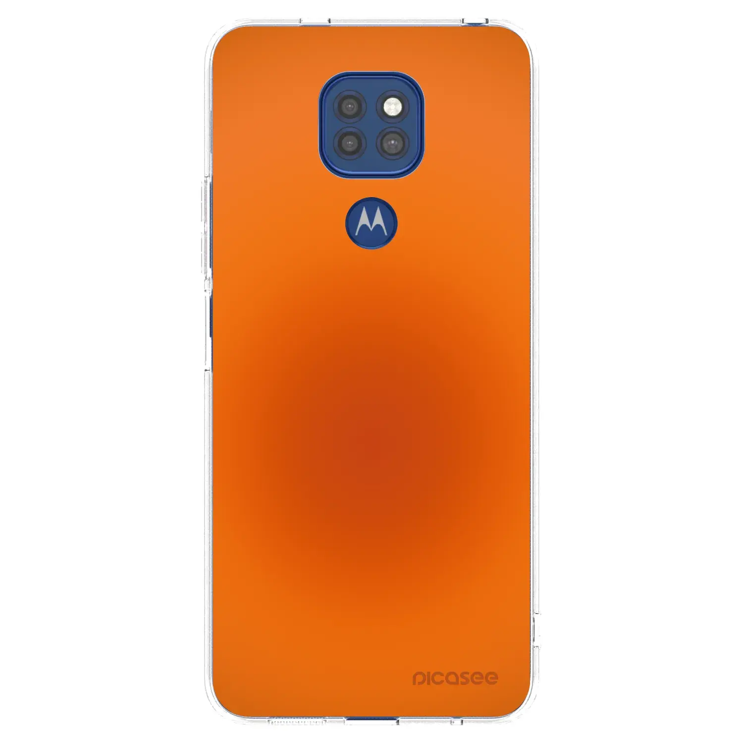 Silikonový průhledný obal pro Motorola Moto G9 Play - Heat Core
