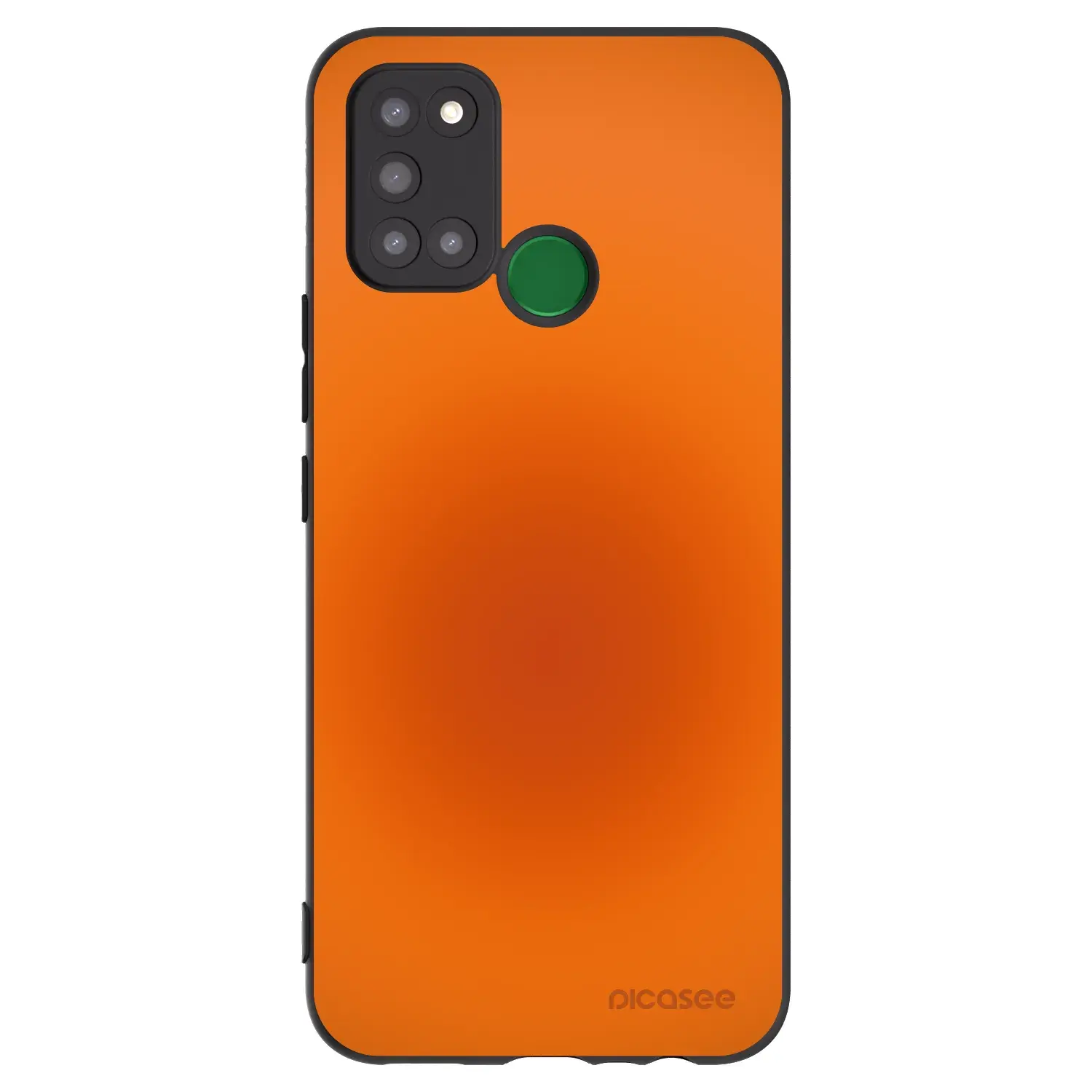 Silikonový černý obal pro Realme 7i - Heat Core