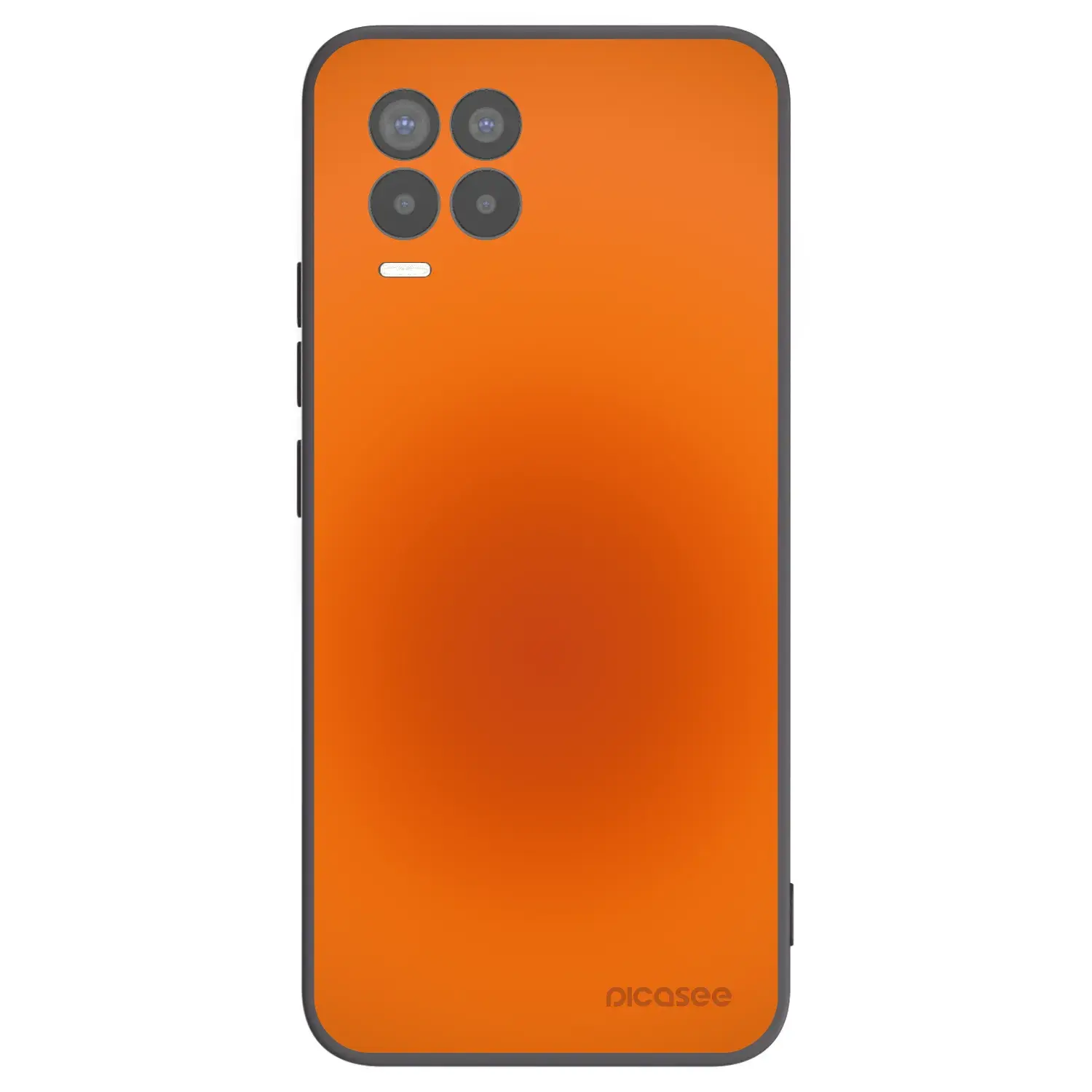 Silikonový černý obal pro Realme 8 Pro - Heat Core