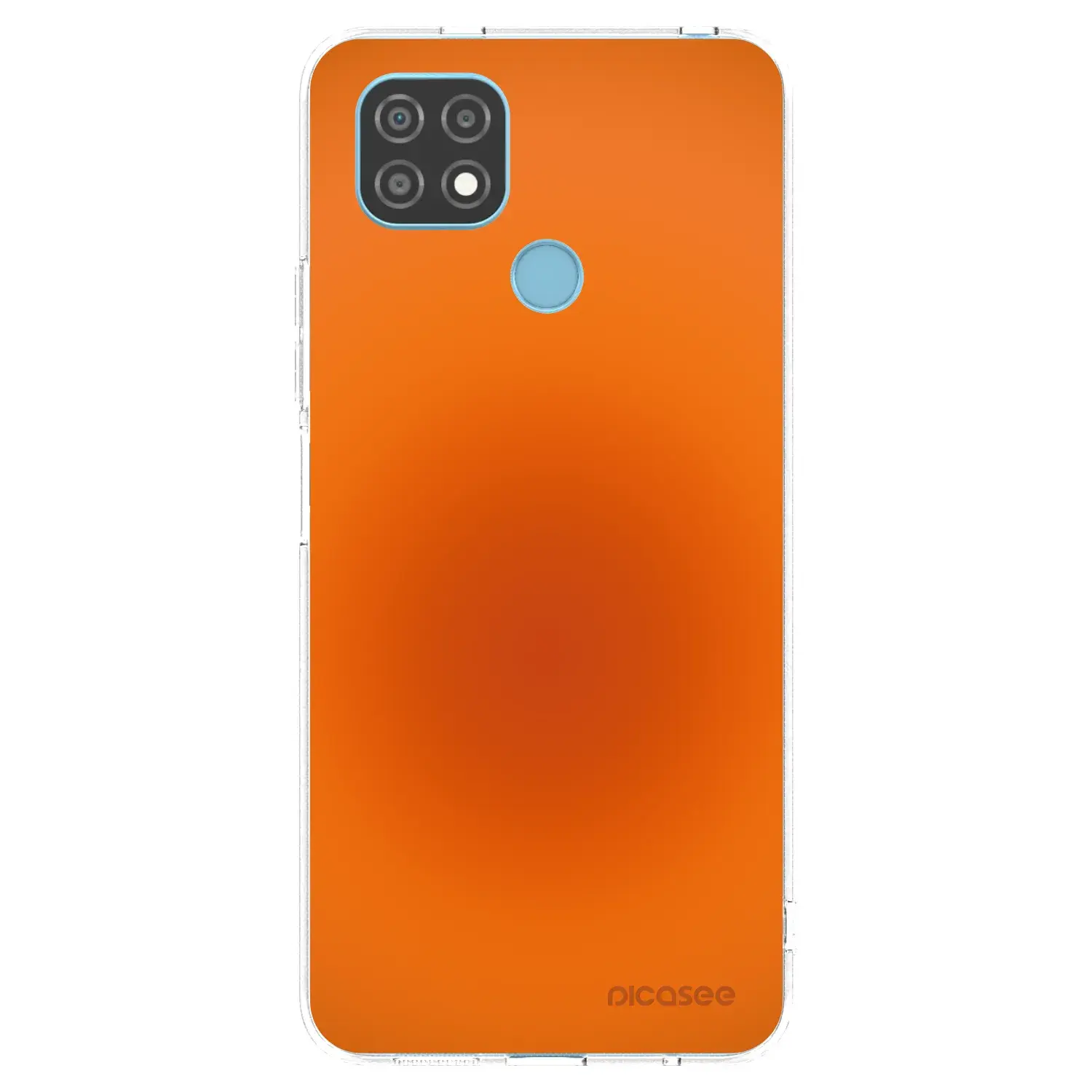 Silikonový průhledný obal pro Realme C21 - Heat Core