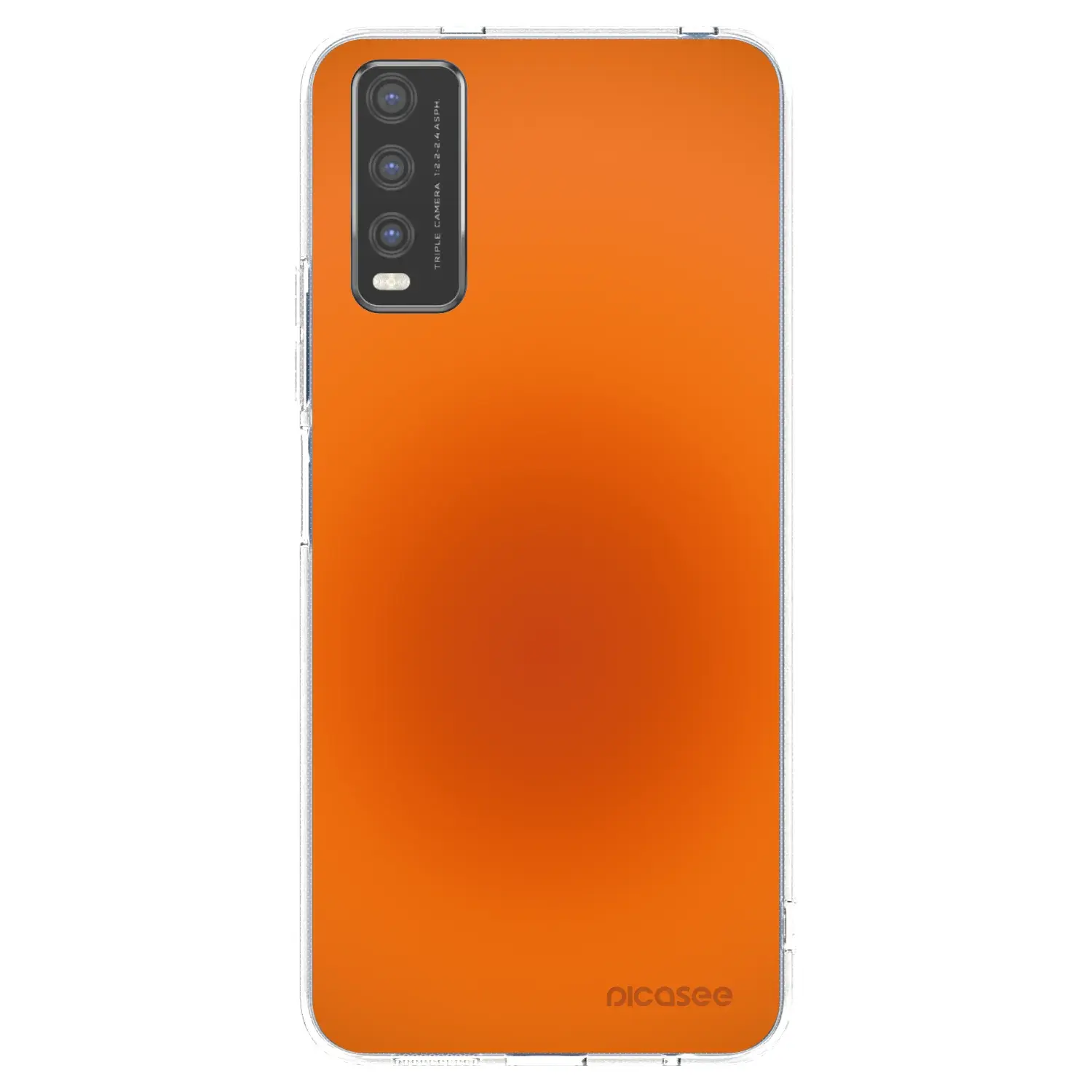 Silikonový průhledný obal pro Vivo Y20s - Heat Core