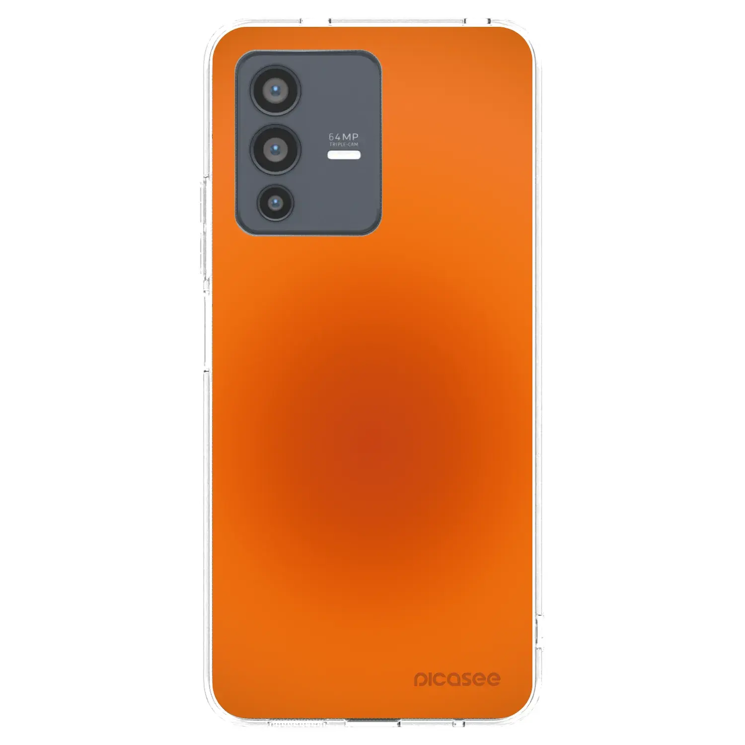 Silikonový průhledný obal pro Vivo V23 5G - Heat Core