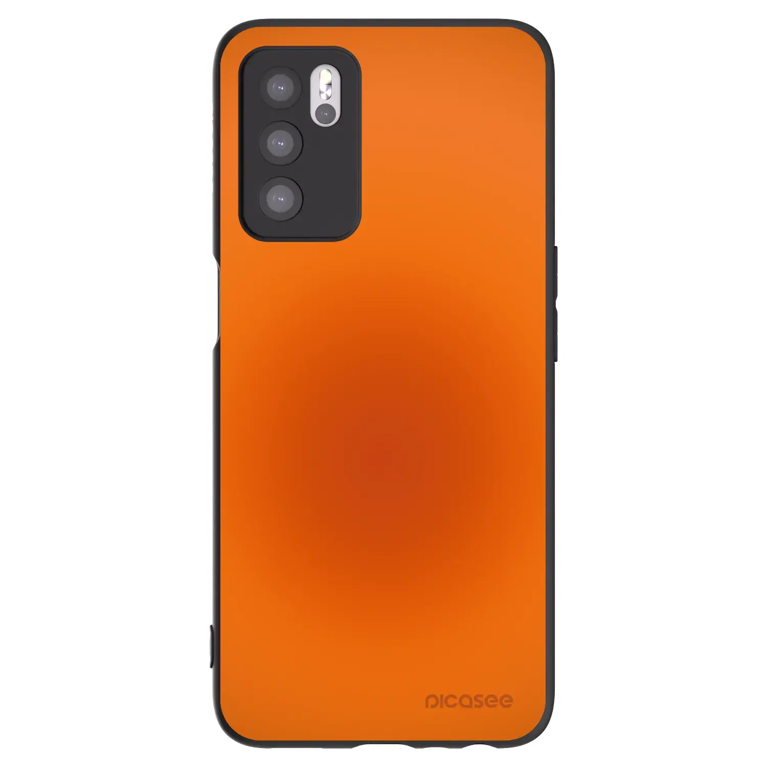 Silikonový černý obal pro OPPO A16 - Heat Core
