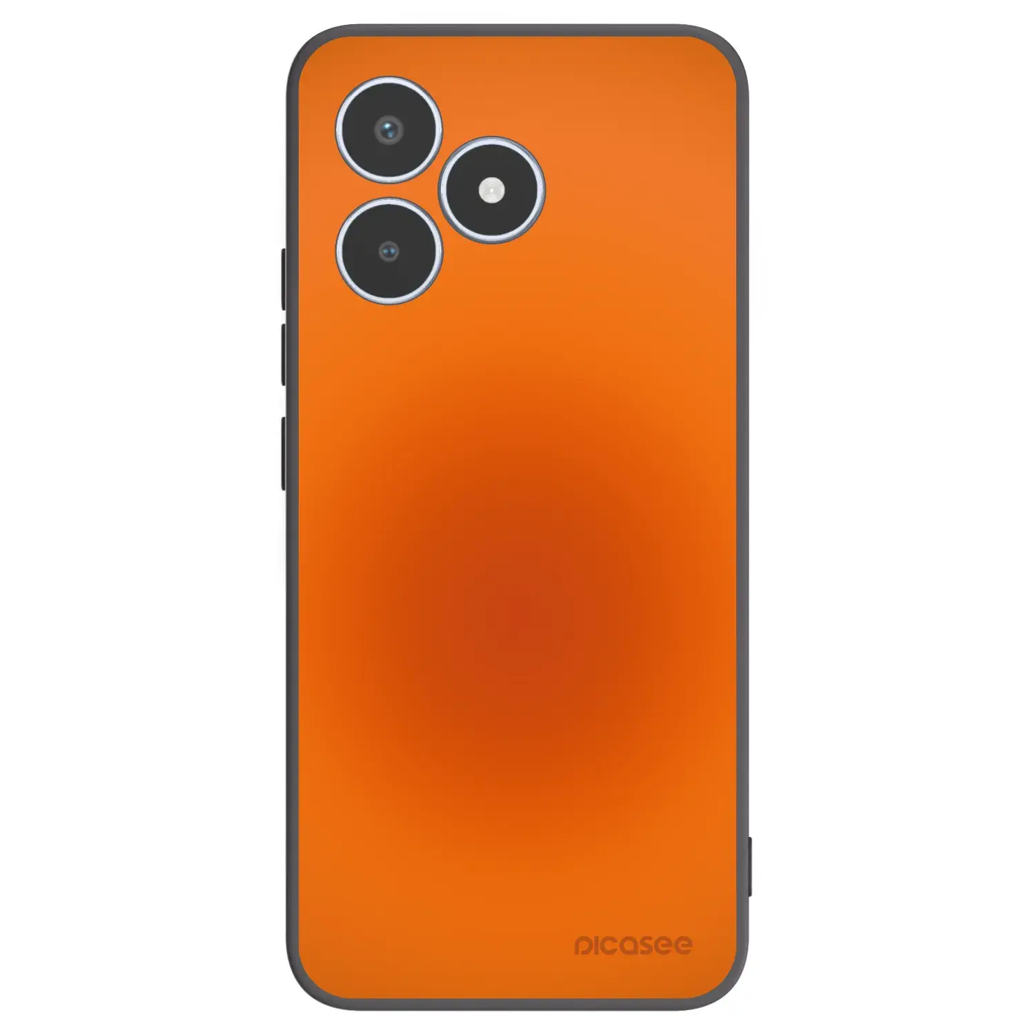 Silikonový černý obal pro Realme C53 - Heat Core