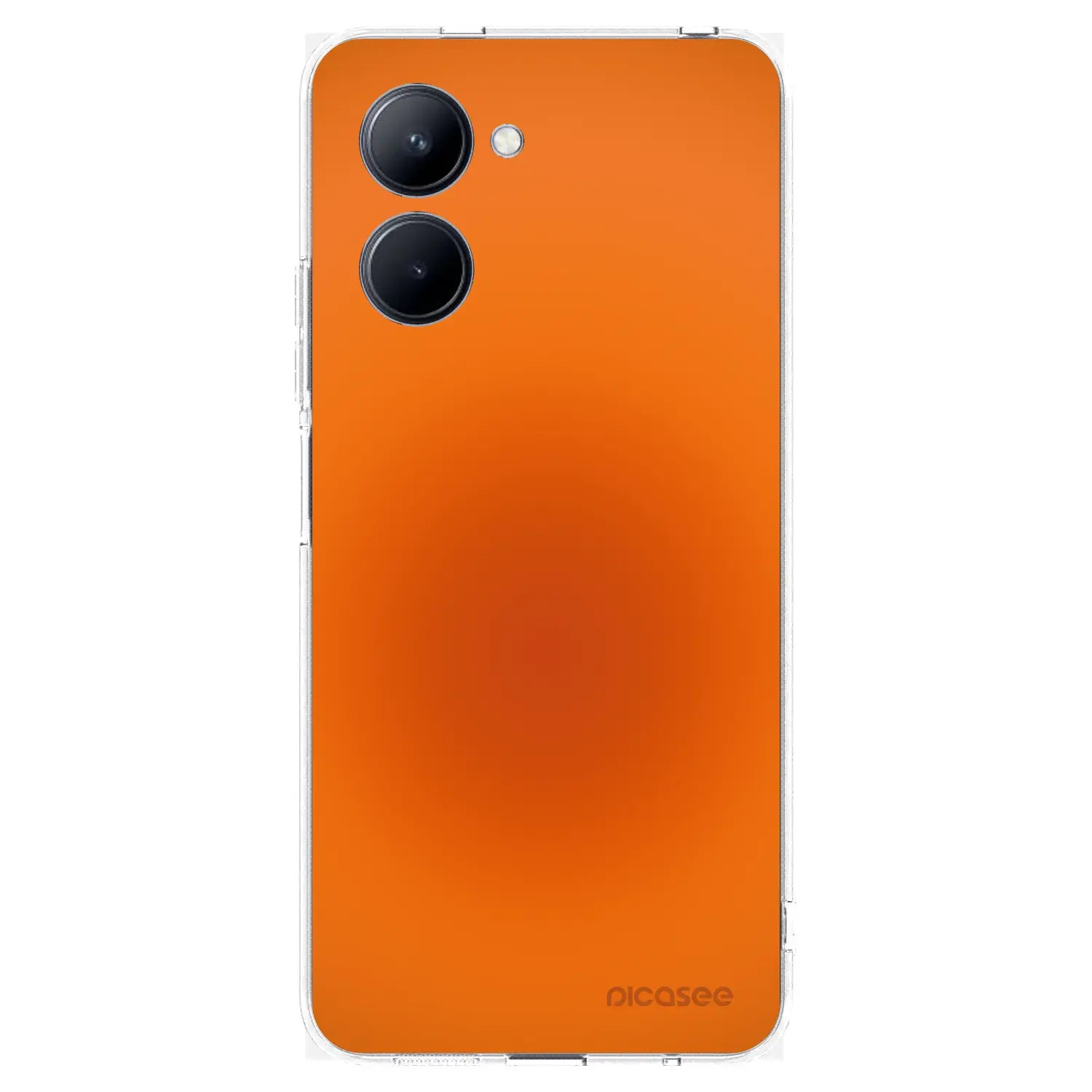 Silikonový průhledný obal pro Realme C33 (2023) - Heat Core