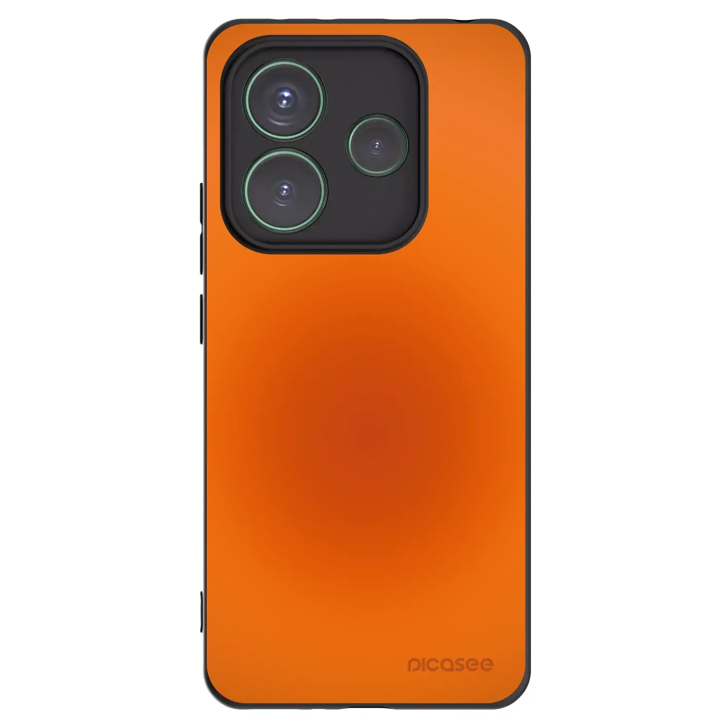 Silikonový černý obal pro Xiaomi Redmi Note 14 5G - Heat Core