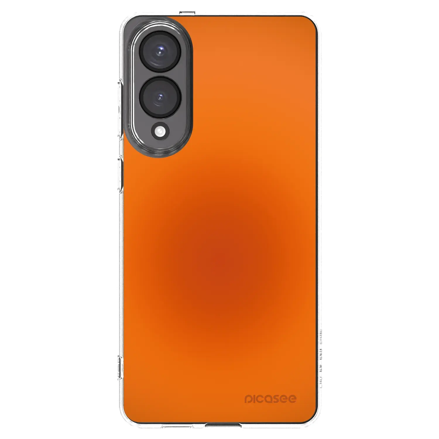Silikonový průhledný obal pro Samsung Galaxy S25 Edge 5G - Heat Core