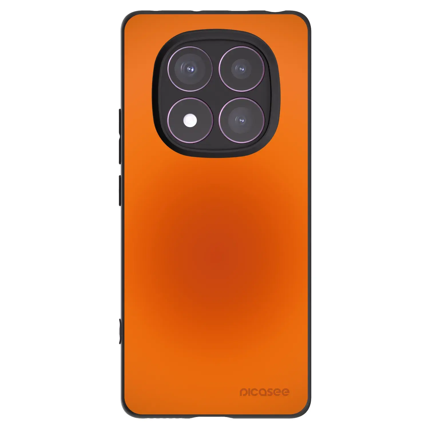 Silikonový černý obal pro Xiaomi Redmi Note 14 Pro 4G - Heat Core