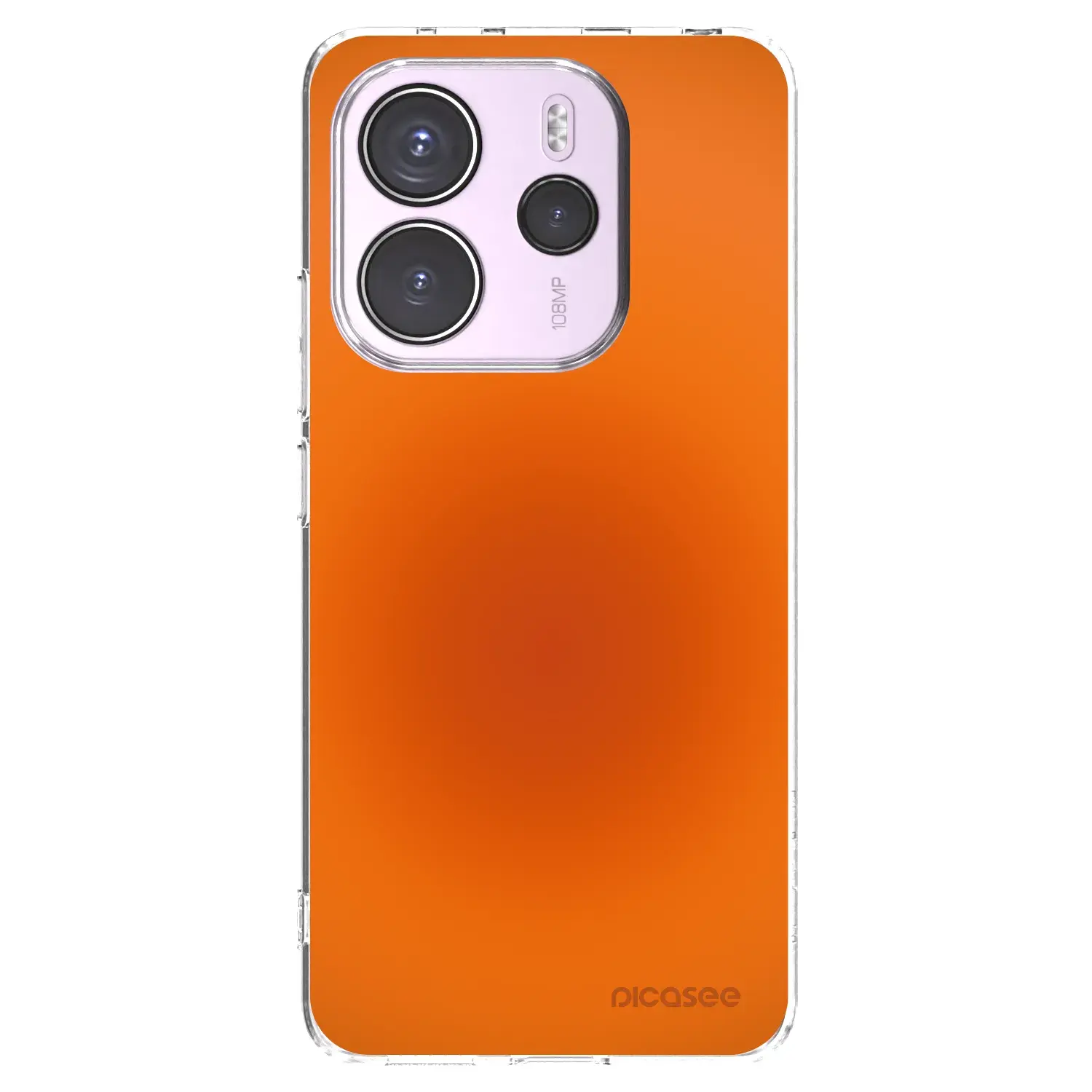 Silikonový průhledný obal pro Xiaomi Redmi Note 14 4G - Heat Core