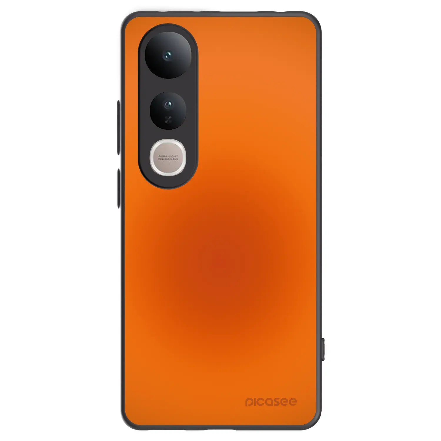Silikonový černý obal pro Vivo V50 Lite 5G - Heat Core