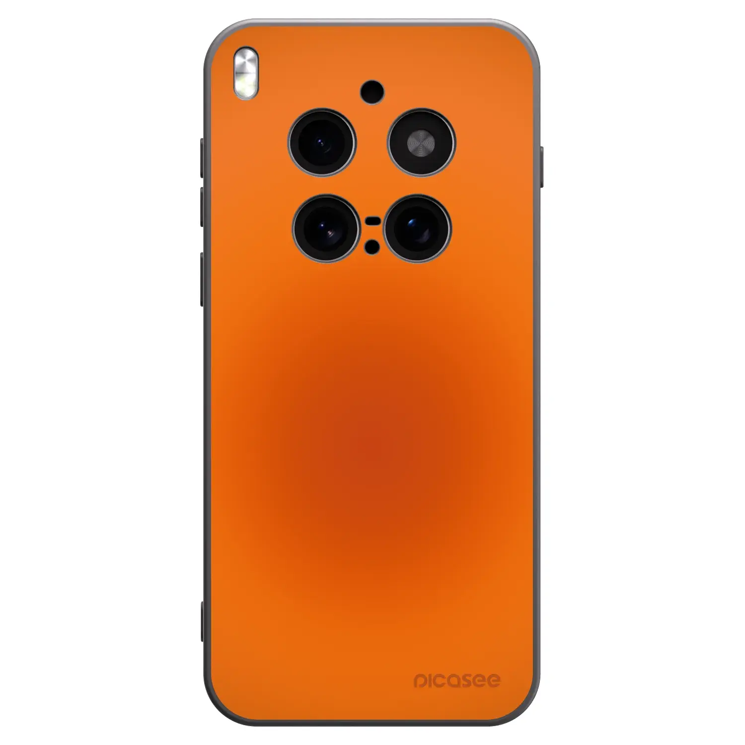 Silikonový černý obal pro Vivo X300 Pro - Heat Core