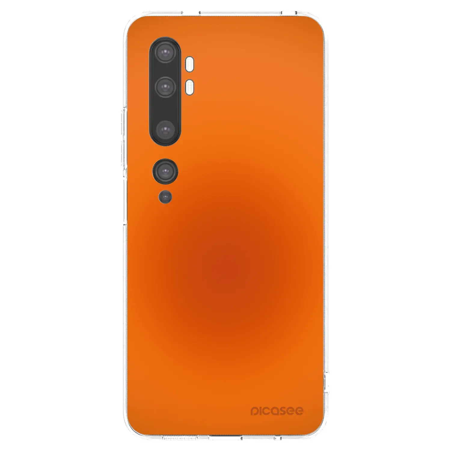 Silikonový průhledný obal pro Xiaomi Mi Note 10 (Pro) - Heat Core
