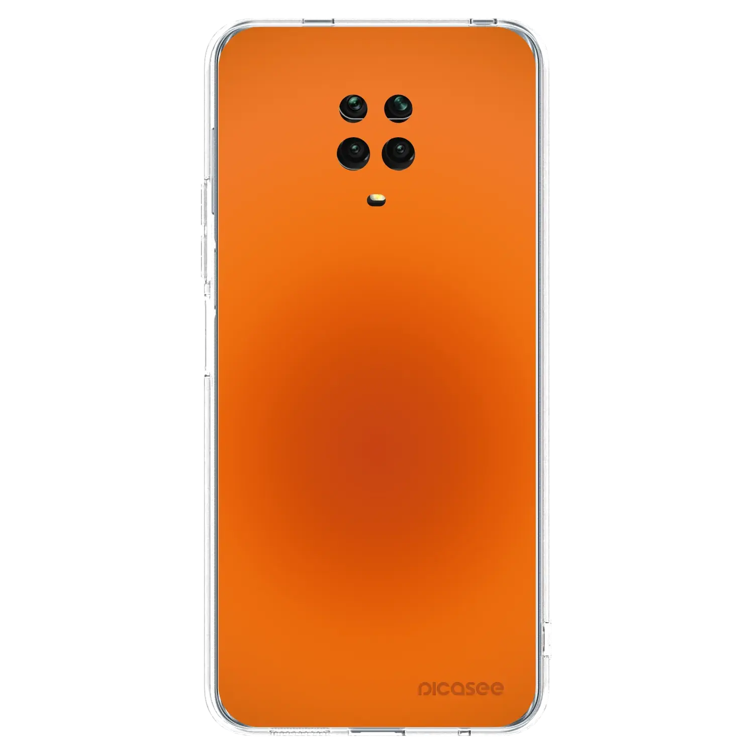 Silikonový průhledný obal pro Xiaomi Redmi Note 9 Pro - Heat Core